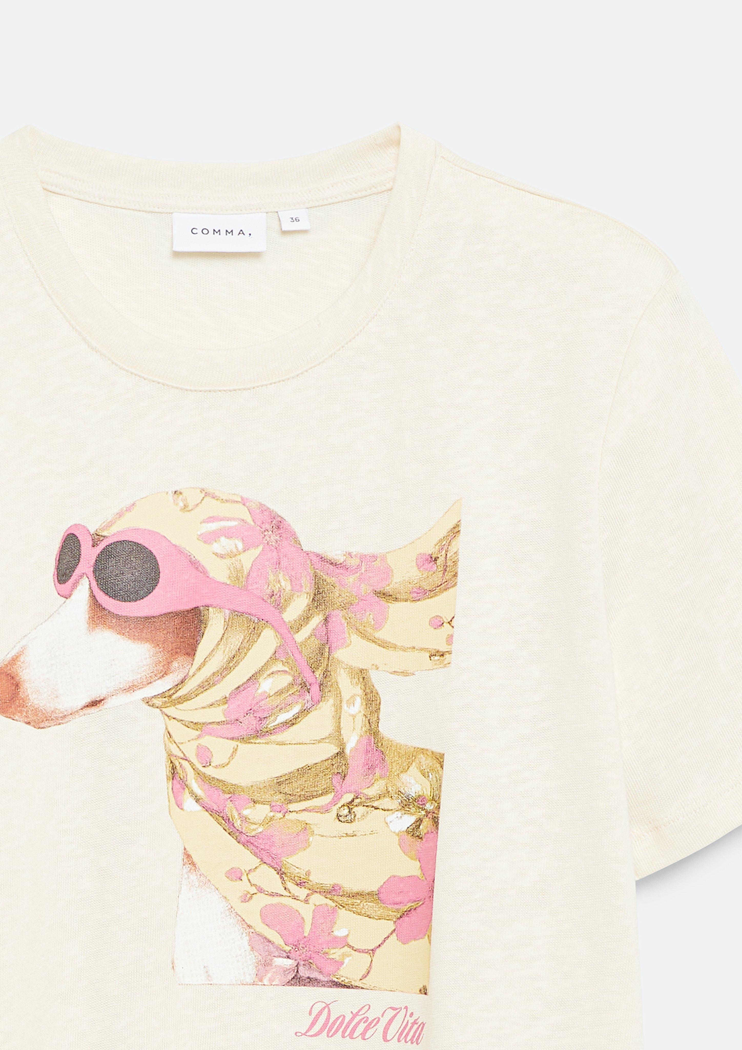 T-Shirt in  by COMMA