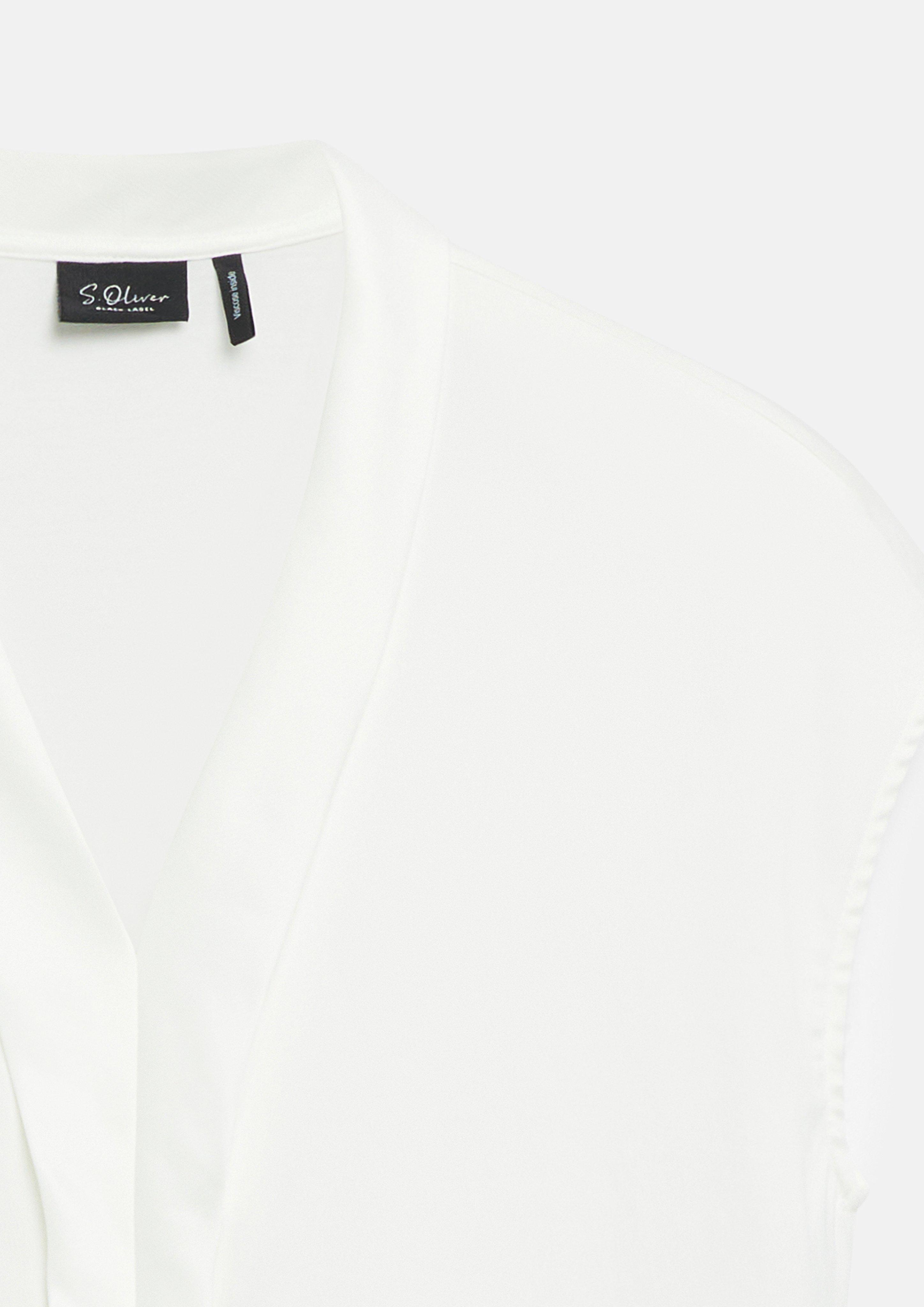 Femmes T-shirt en crème de s.Oliver BLACK LABEL