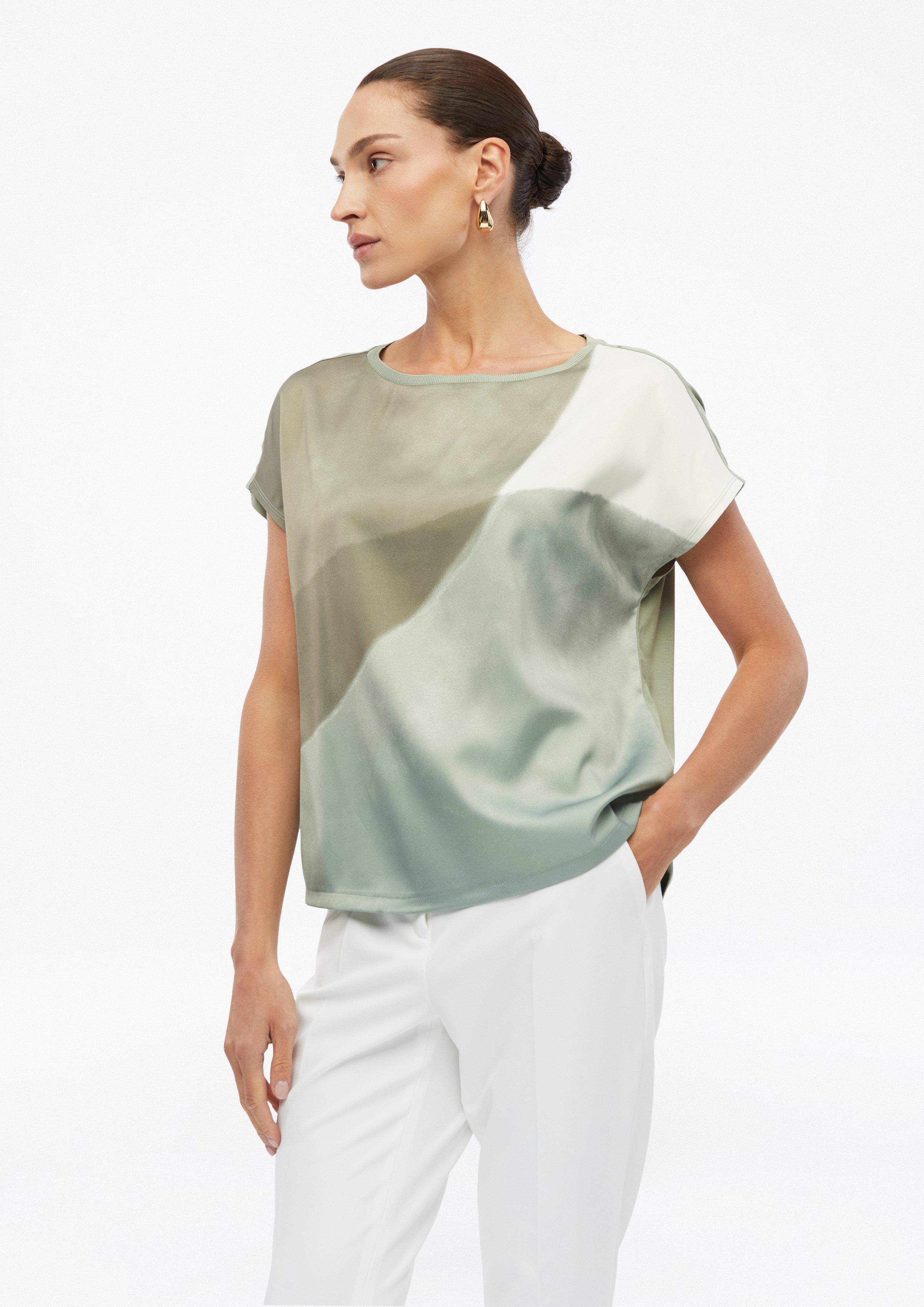 Damen T-Shirt in türkis von s.Oliver BLACK LABEL
