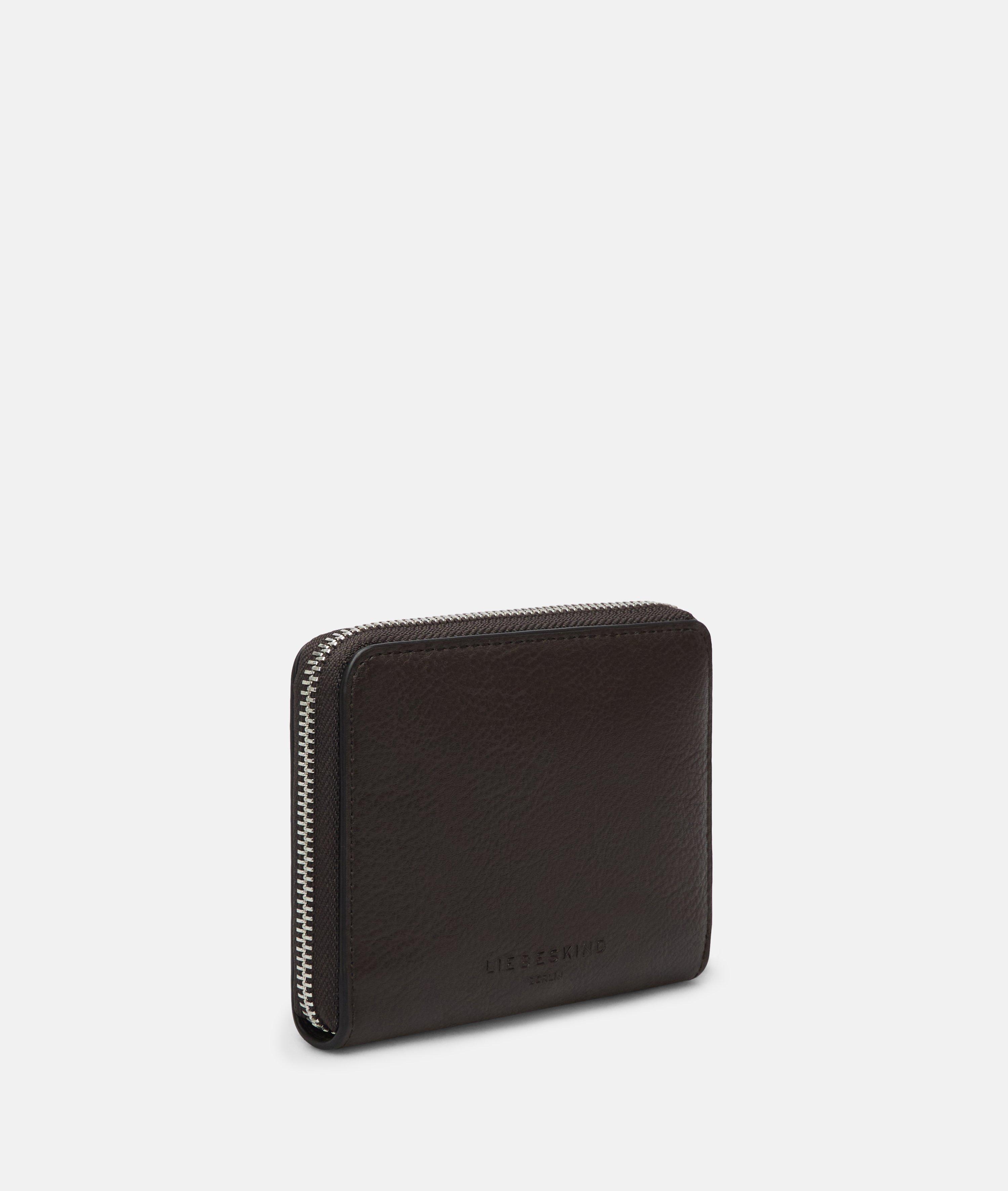 Femmes Portefeuille spacieux aspect cuir avec un grain authentique en brun de Liebeskind Berlin