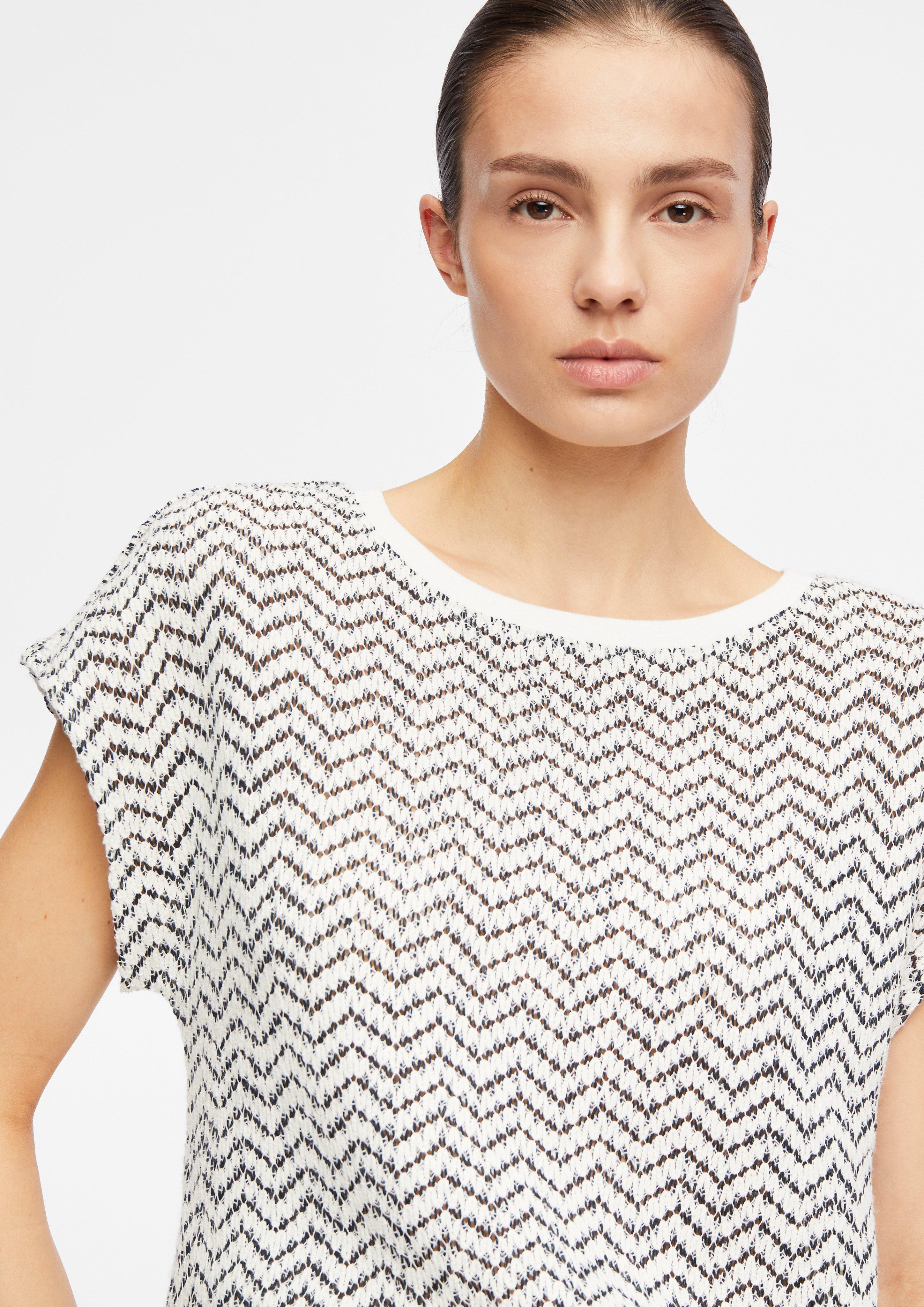 Sweat-shirt en noir de COMMA