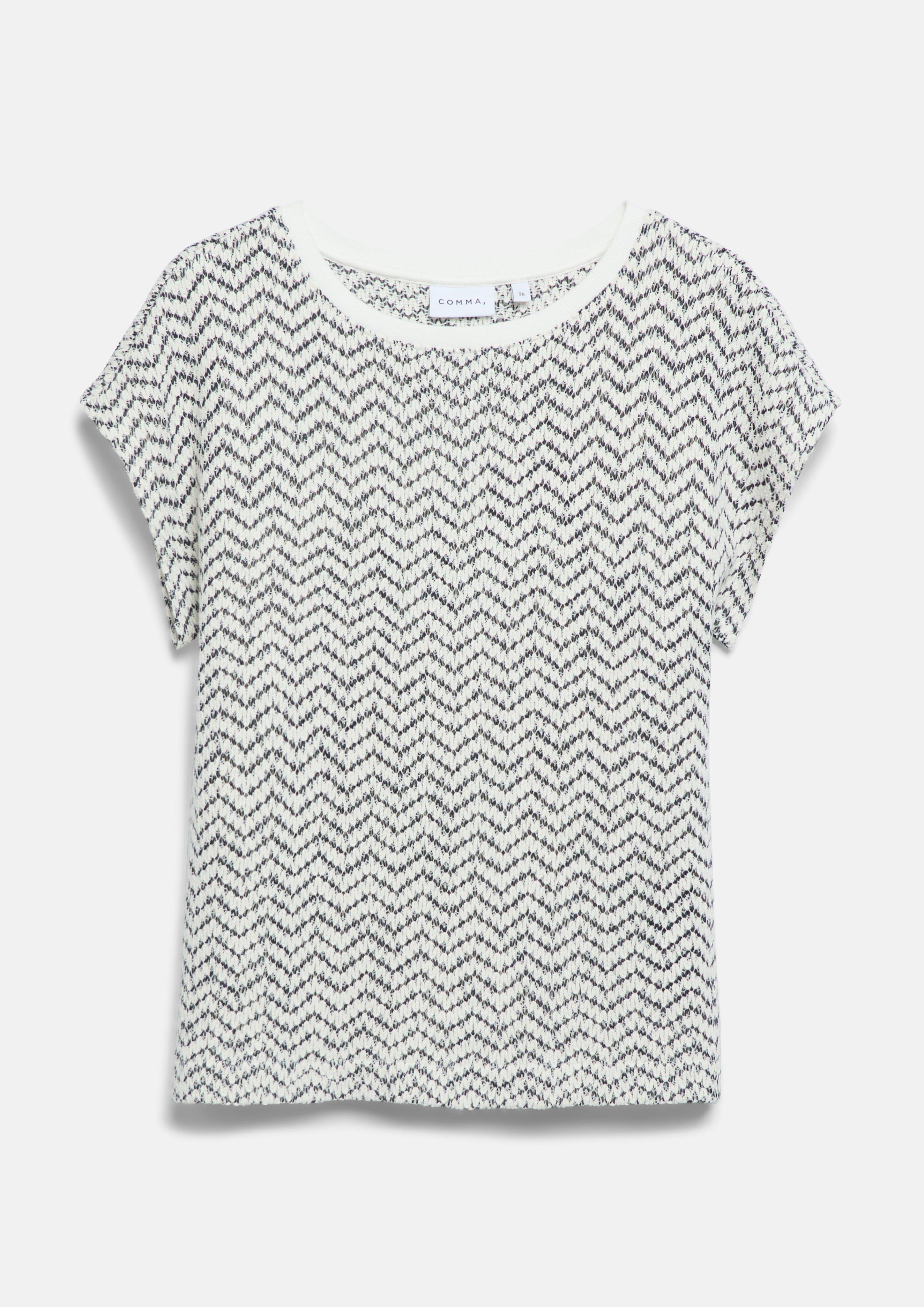 Sweat-shirt en noir de COMMA