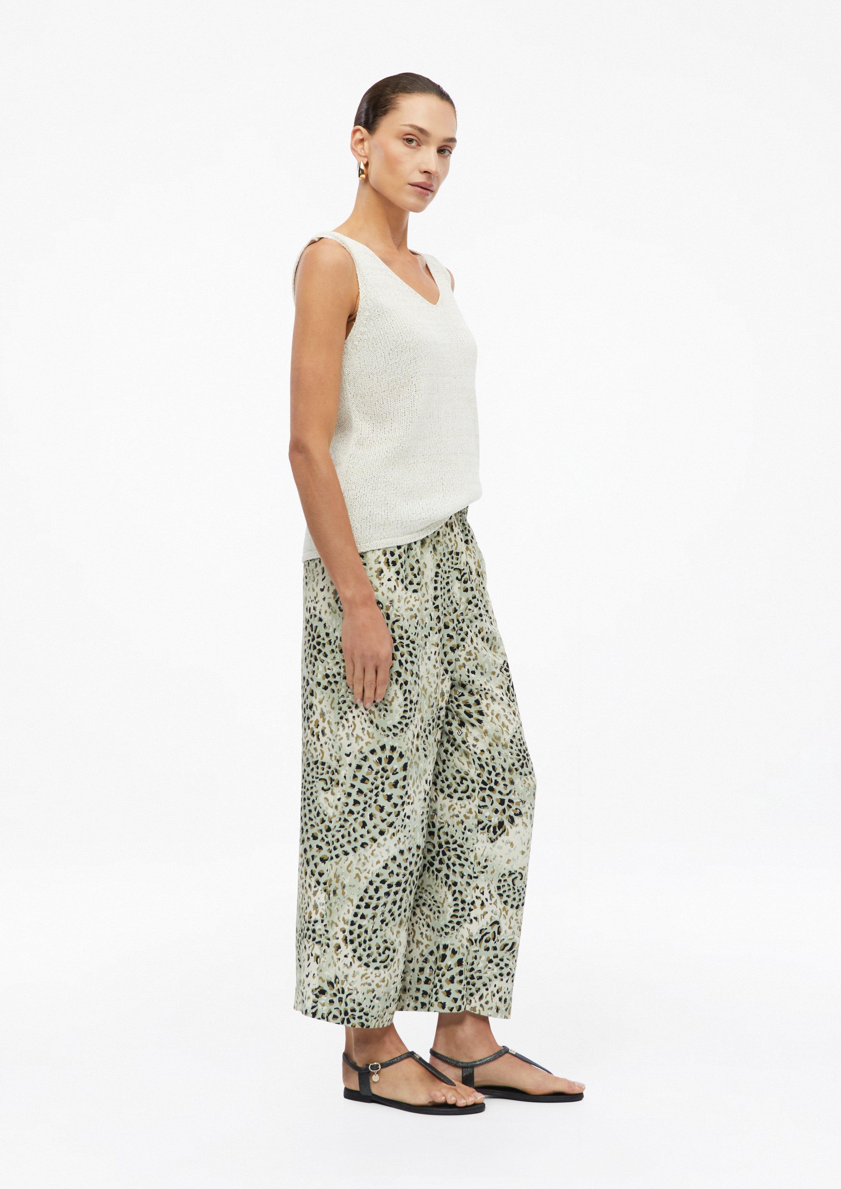 Women Trousers in beige by s.Oliver BLACK LABEL