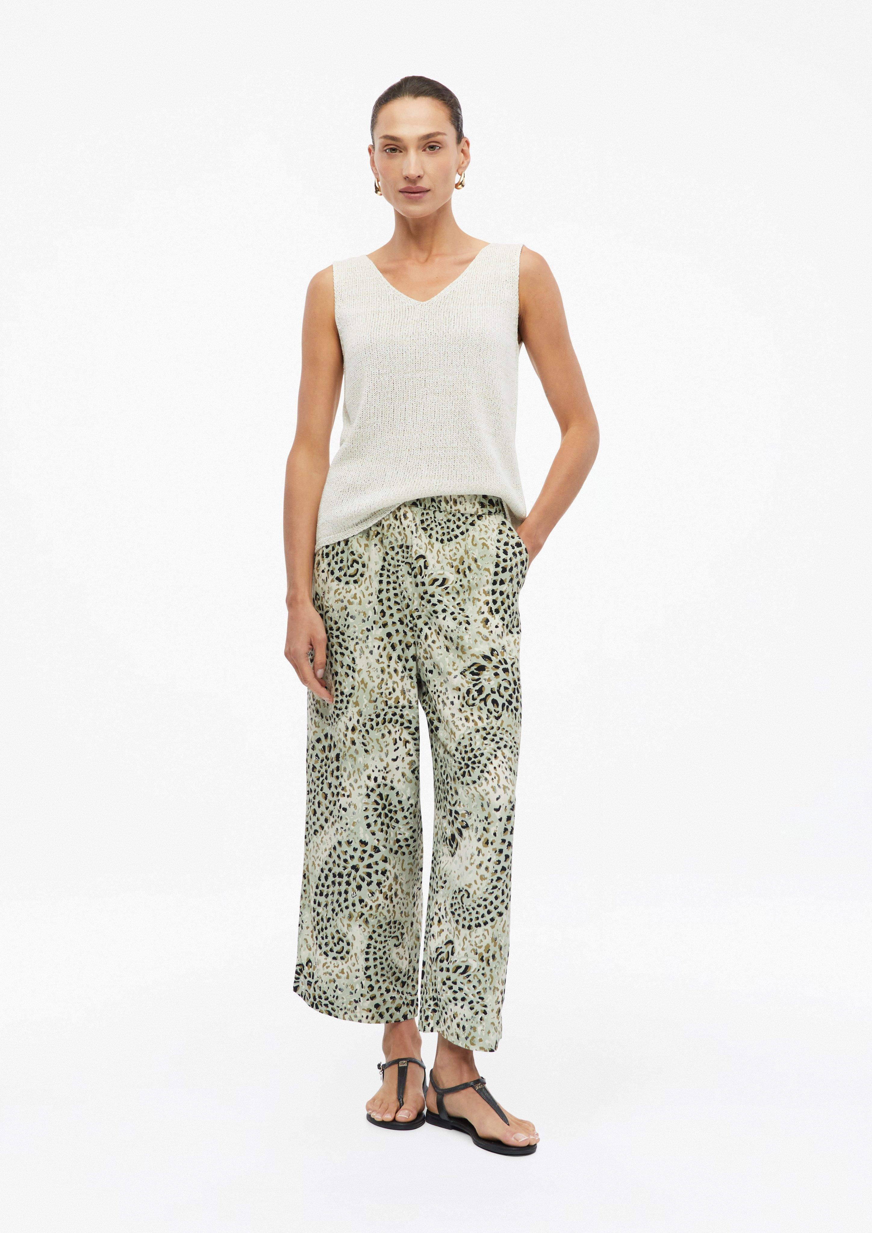 Women Trousers in beige by s.Oliver BLACK LABEL