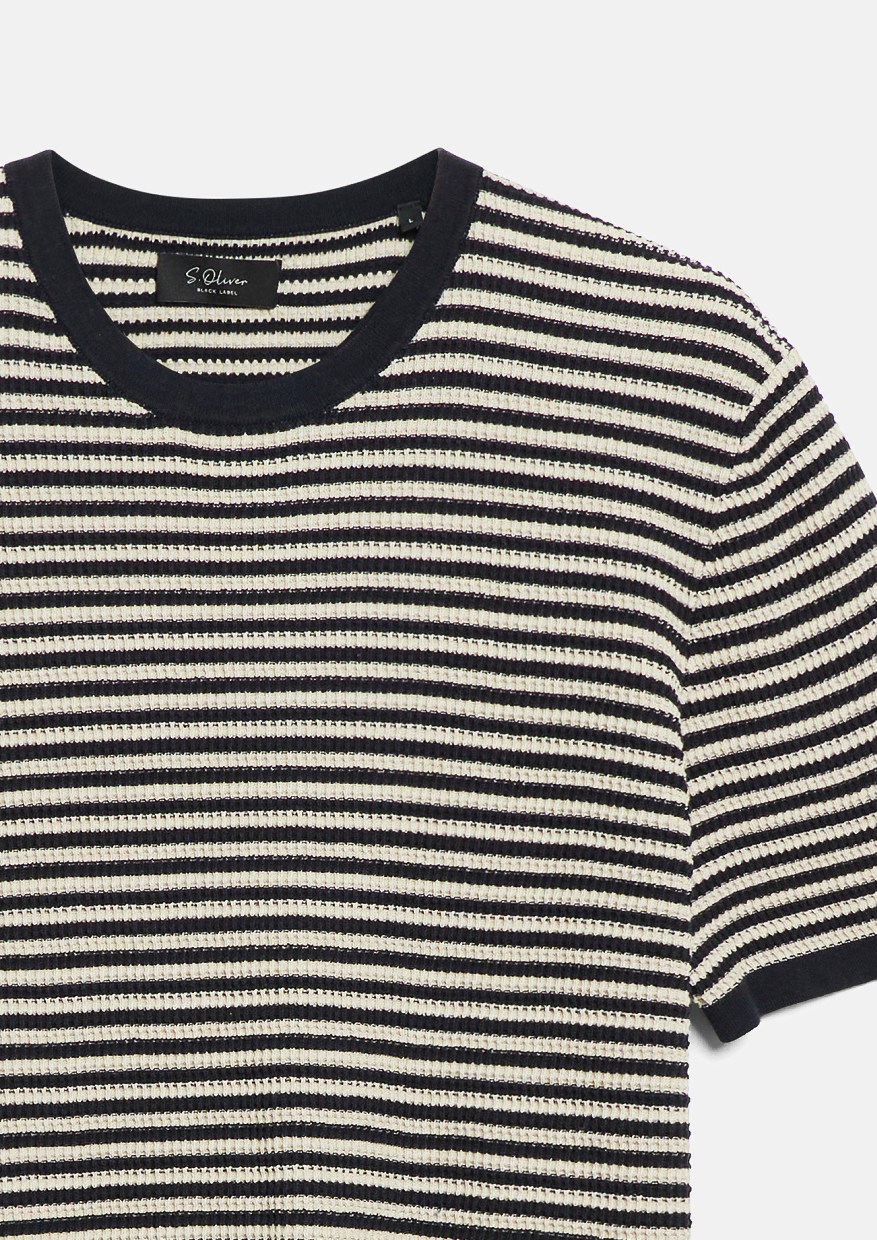 Herren Strickpullover in blau von s.Oliver BLACK LABEL