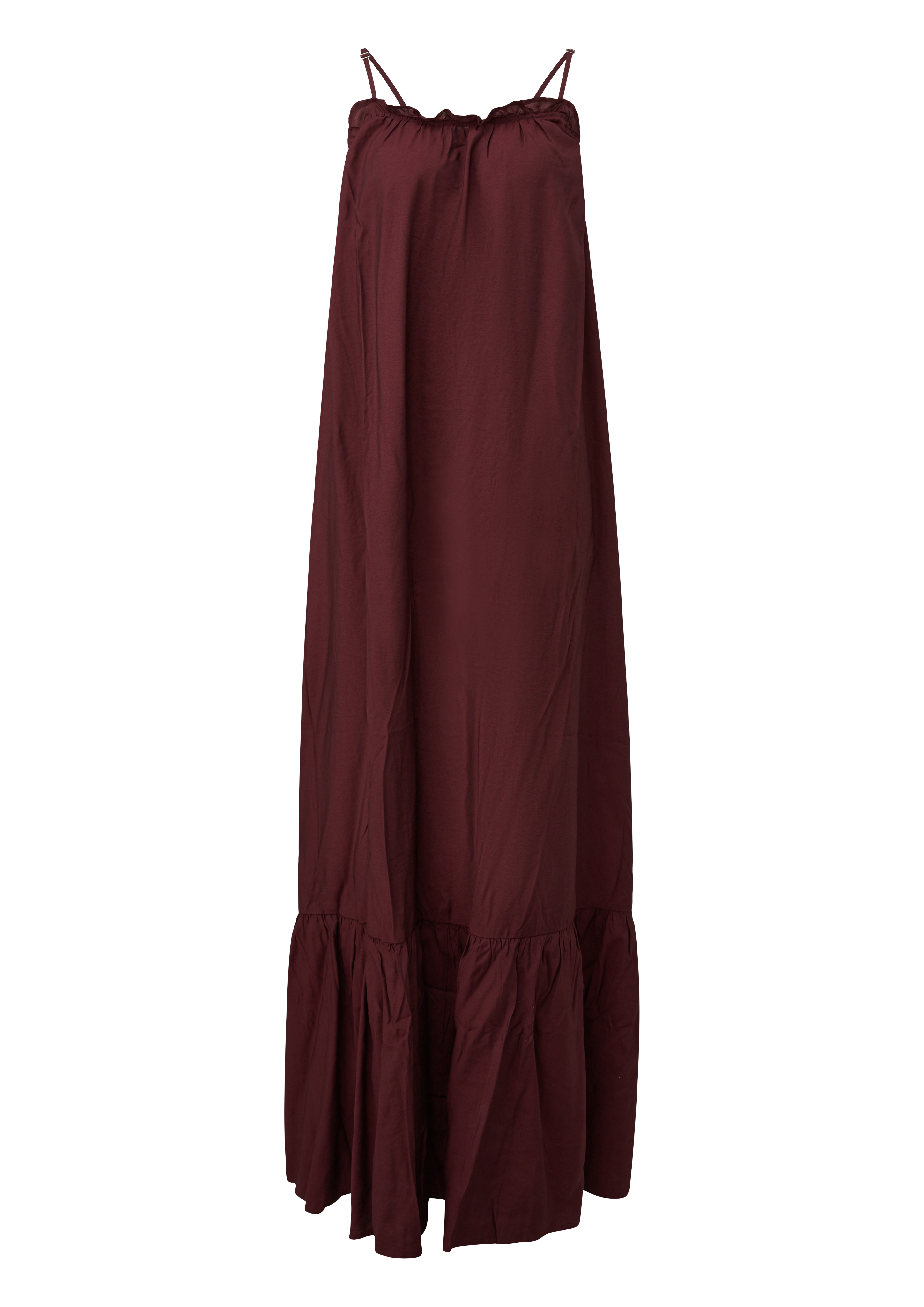 Langes Viskosemix-Kleid