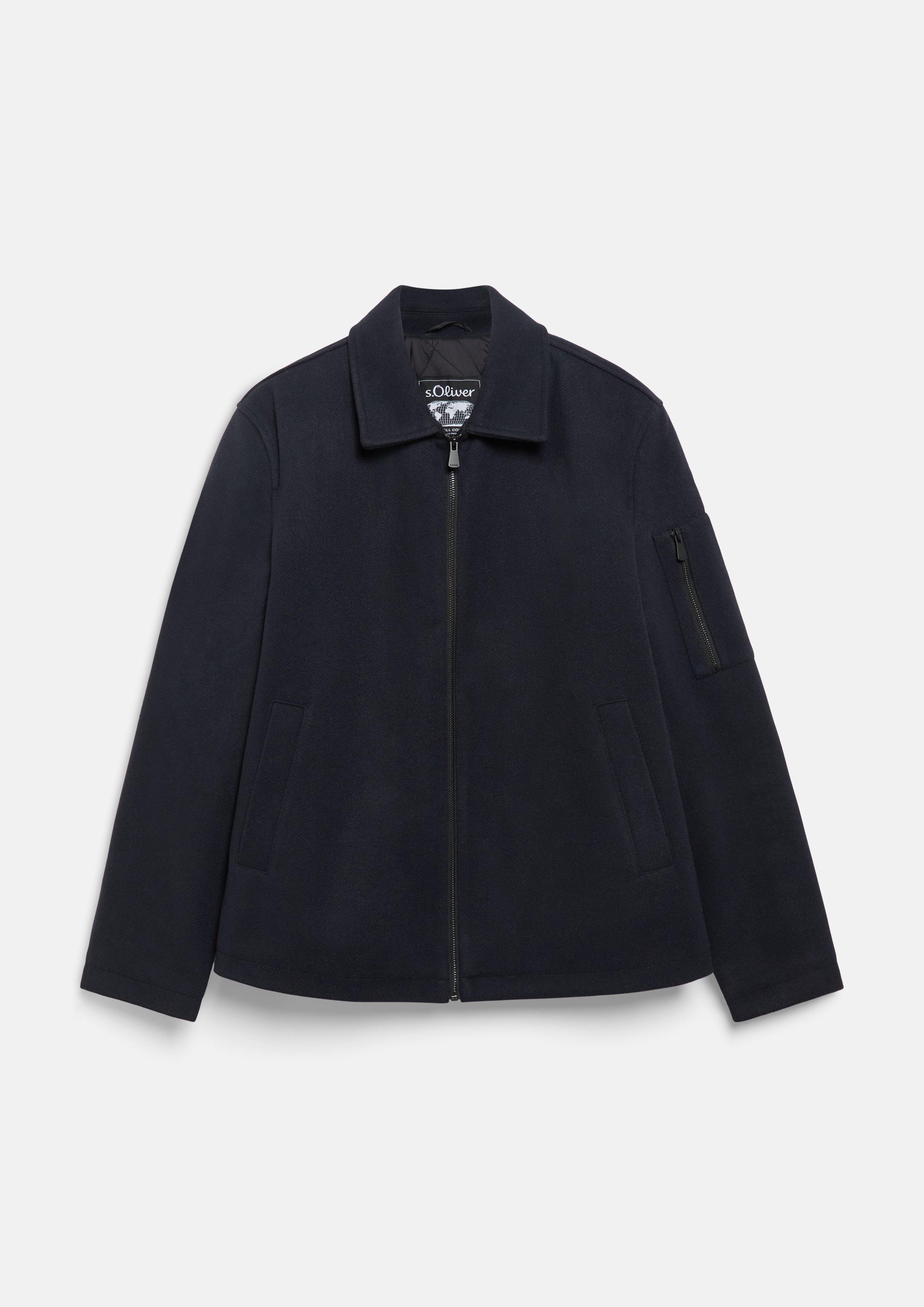 Outdoor Buitenjas in navy van s.Oliver
