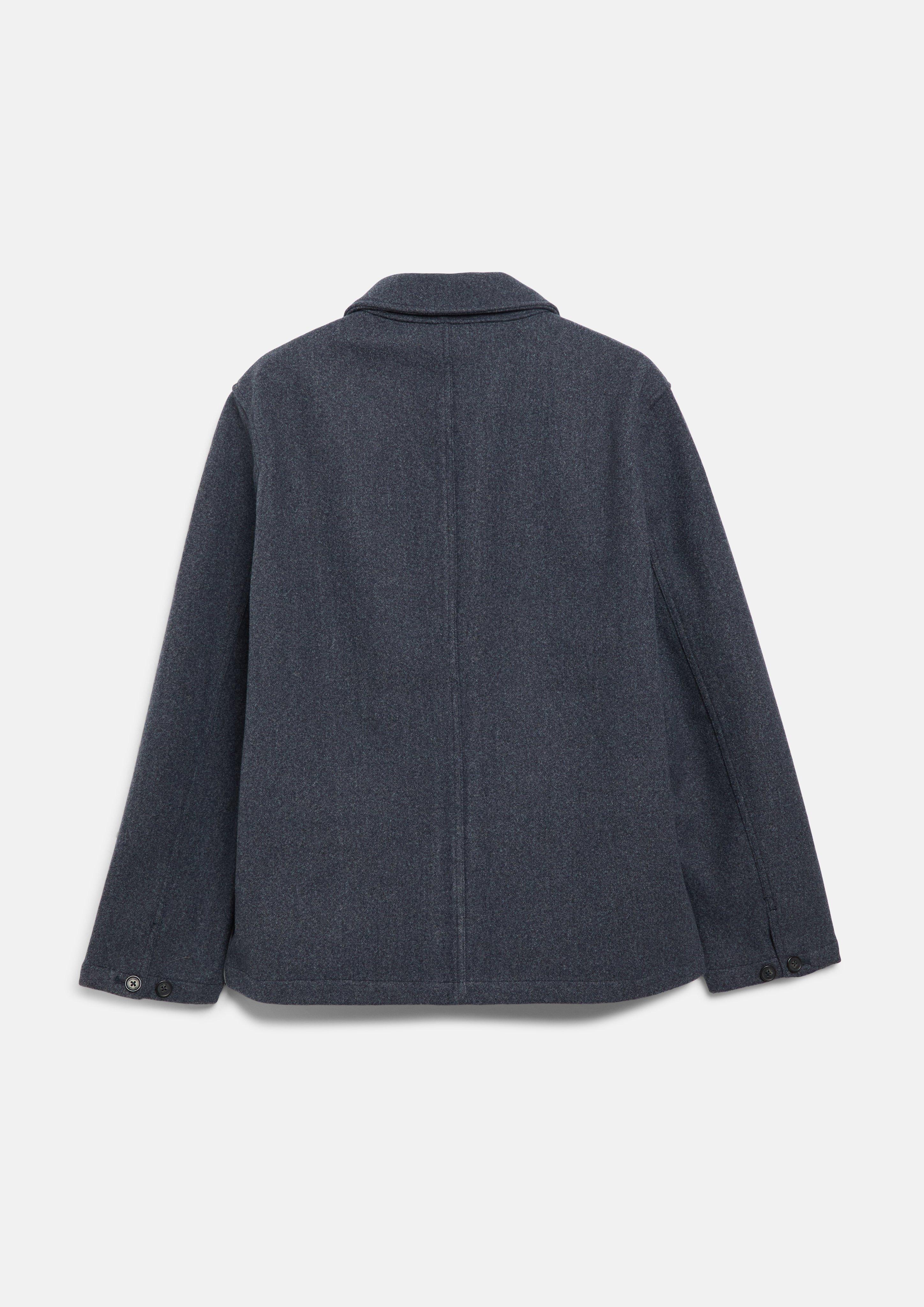 Heren Outdoor Buitenjas in blauw van s.Oliver