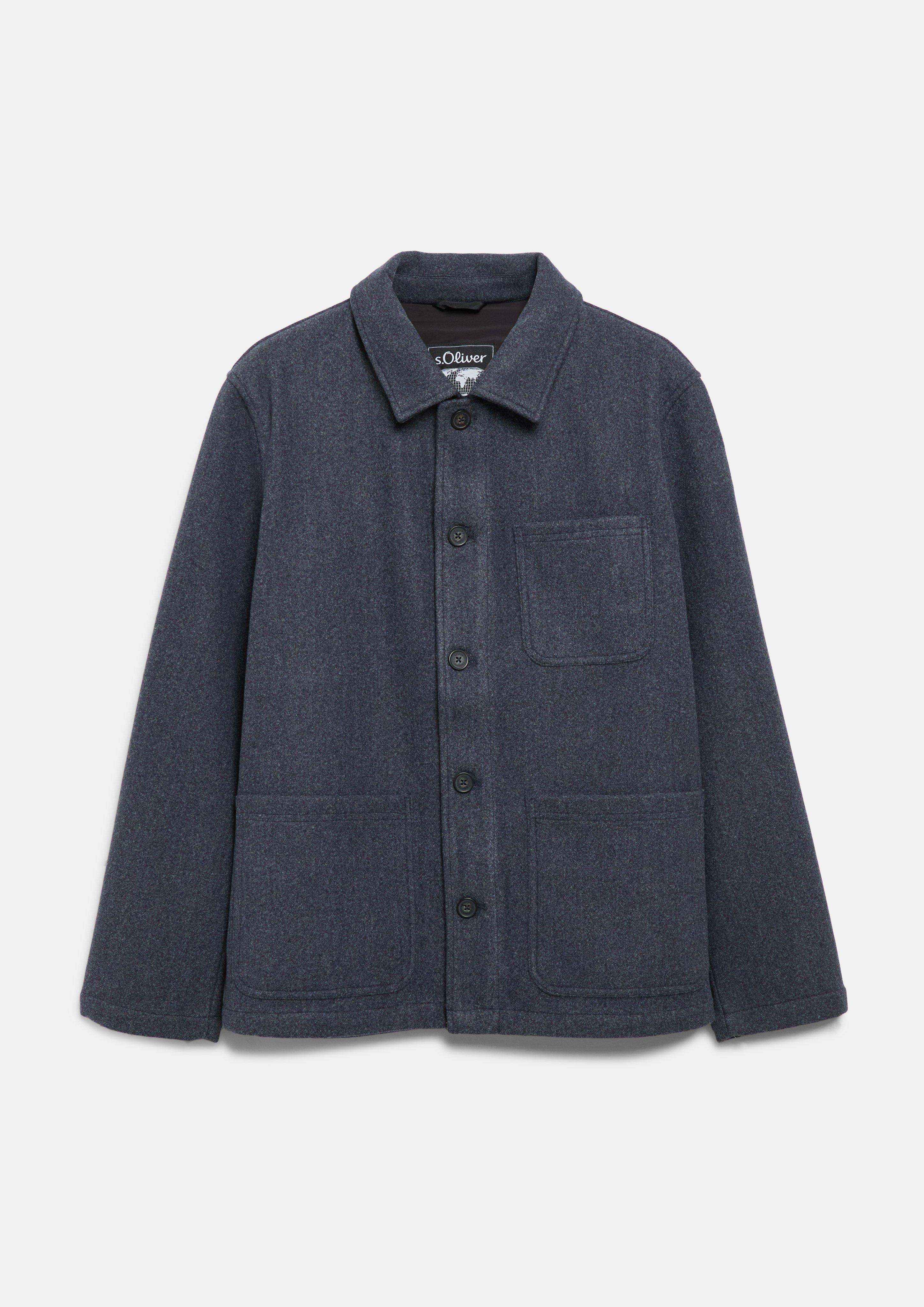 Outdoor Buitenjas in navy van s.Oliver