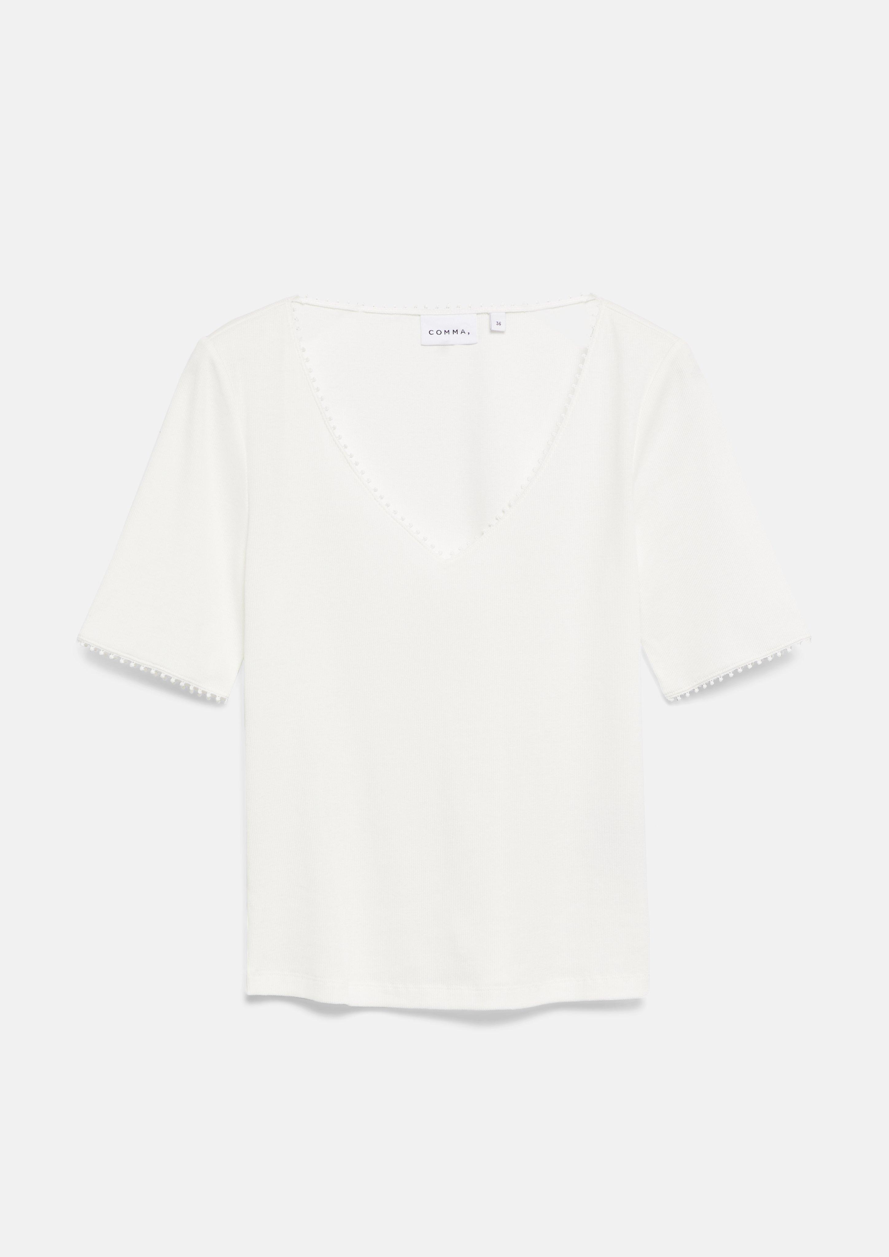 T-shirt en  de COMMA