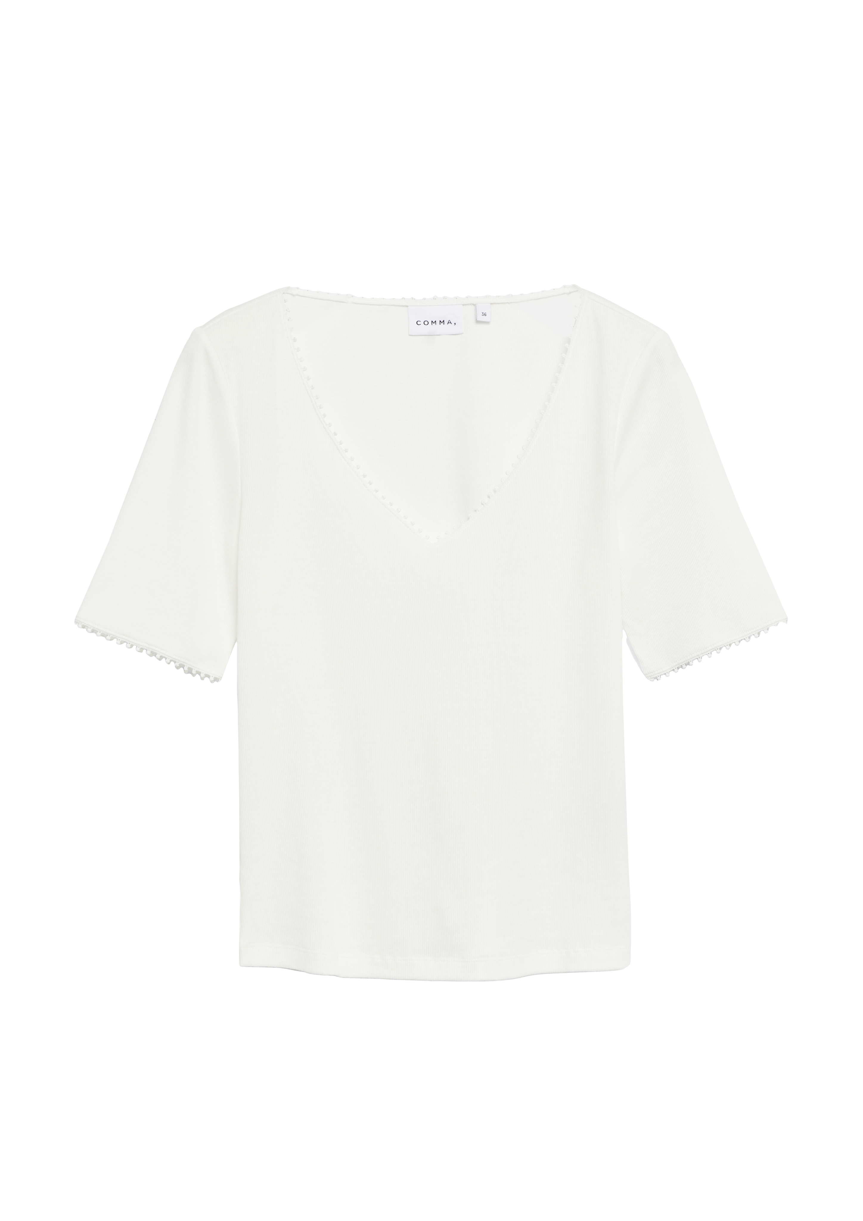 T-shirt en  de COMMA