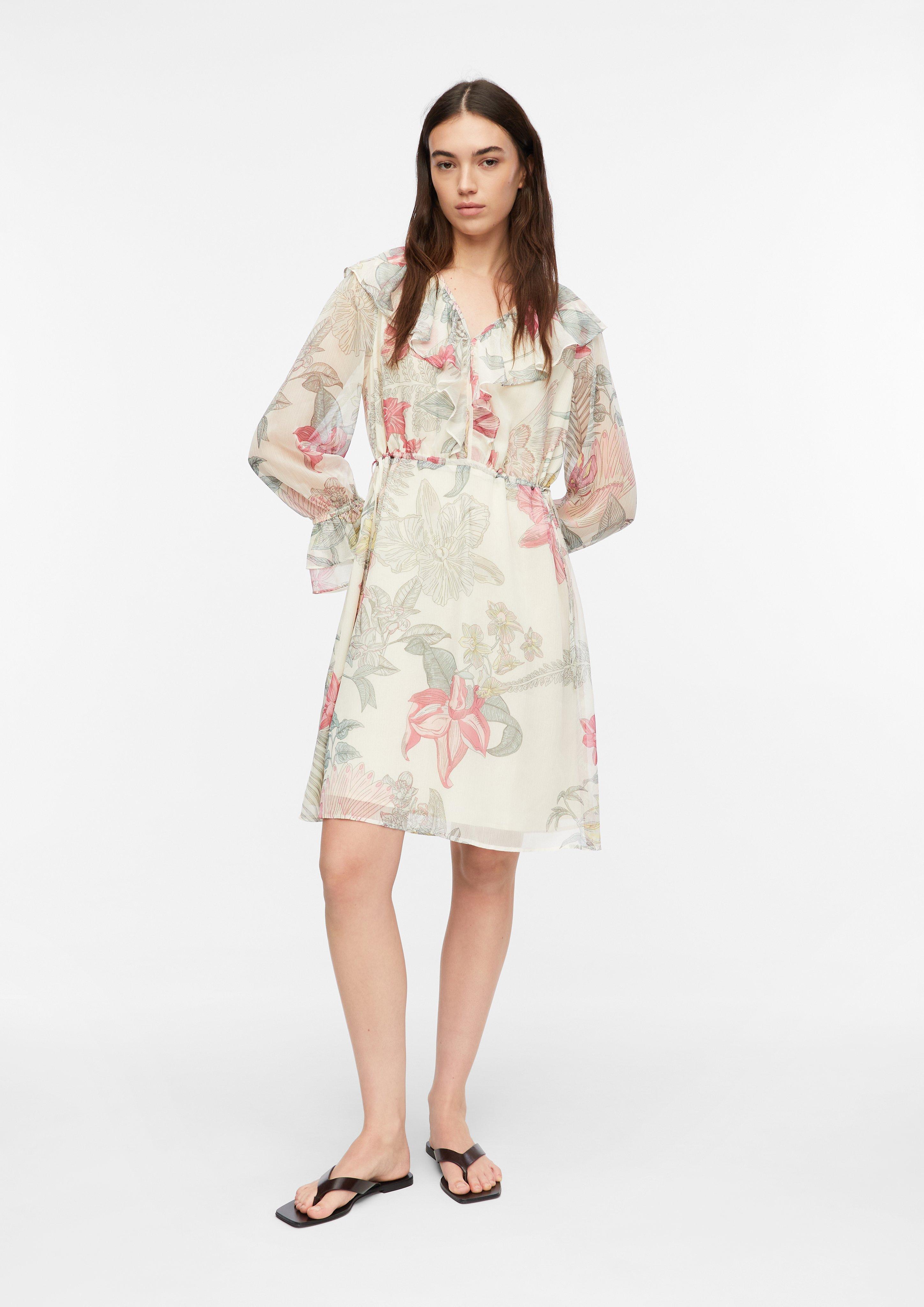 Robe en beige de COMMA