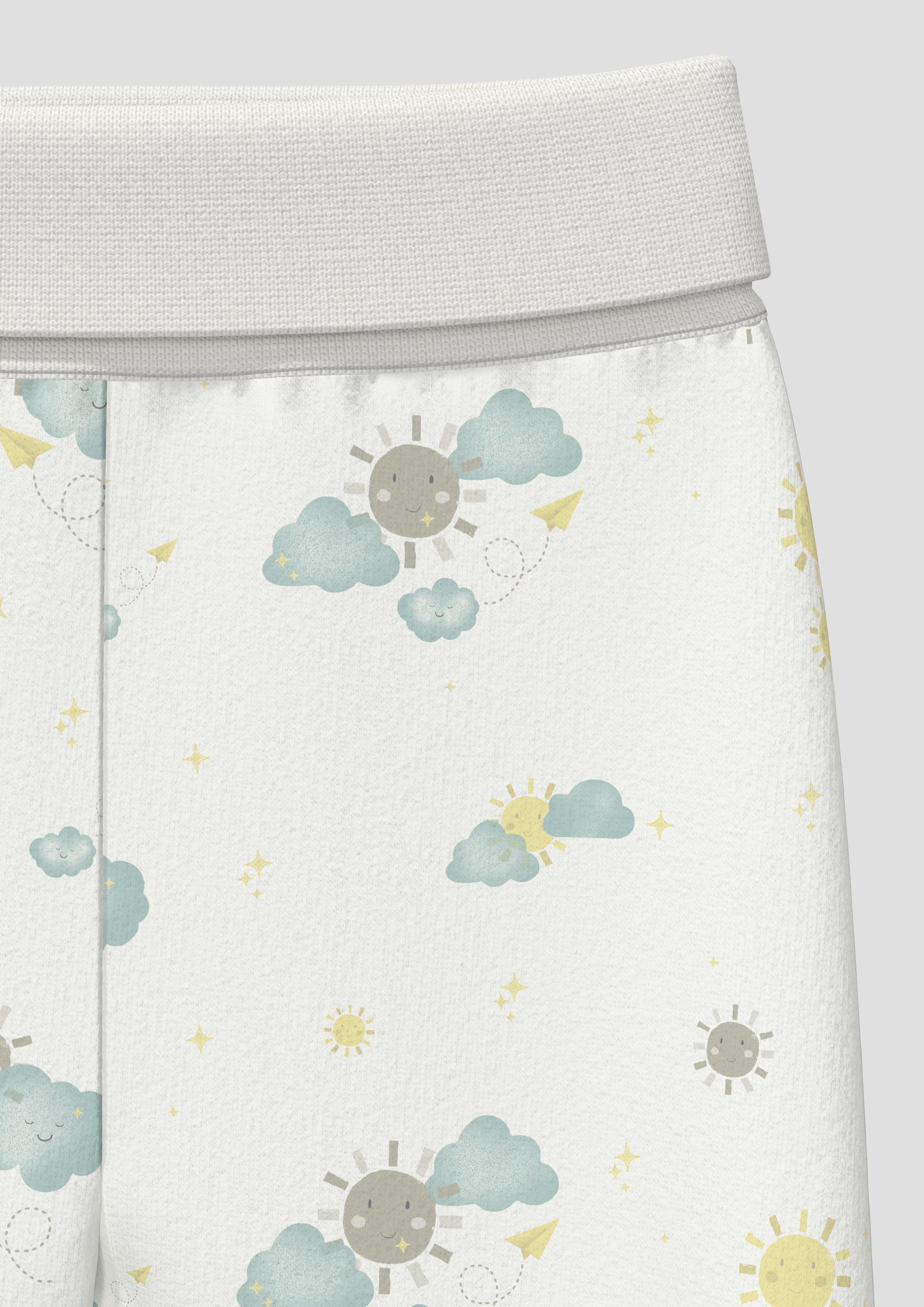 Leggings aus Baumwollstretch in 02A2