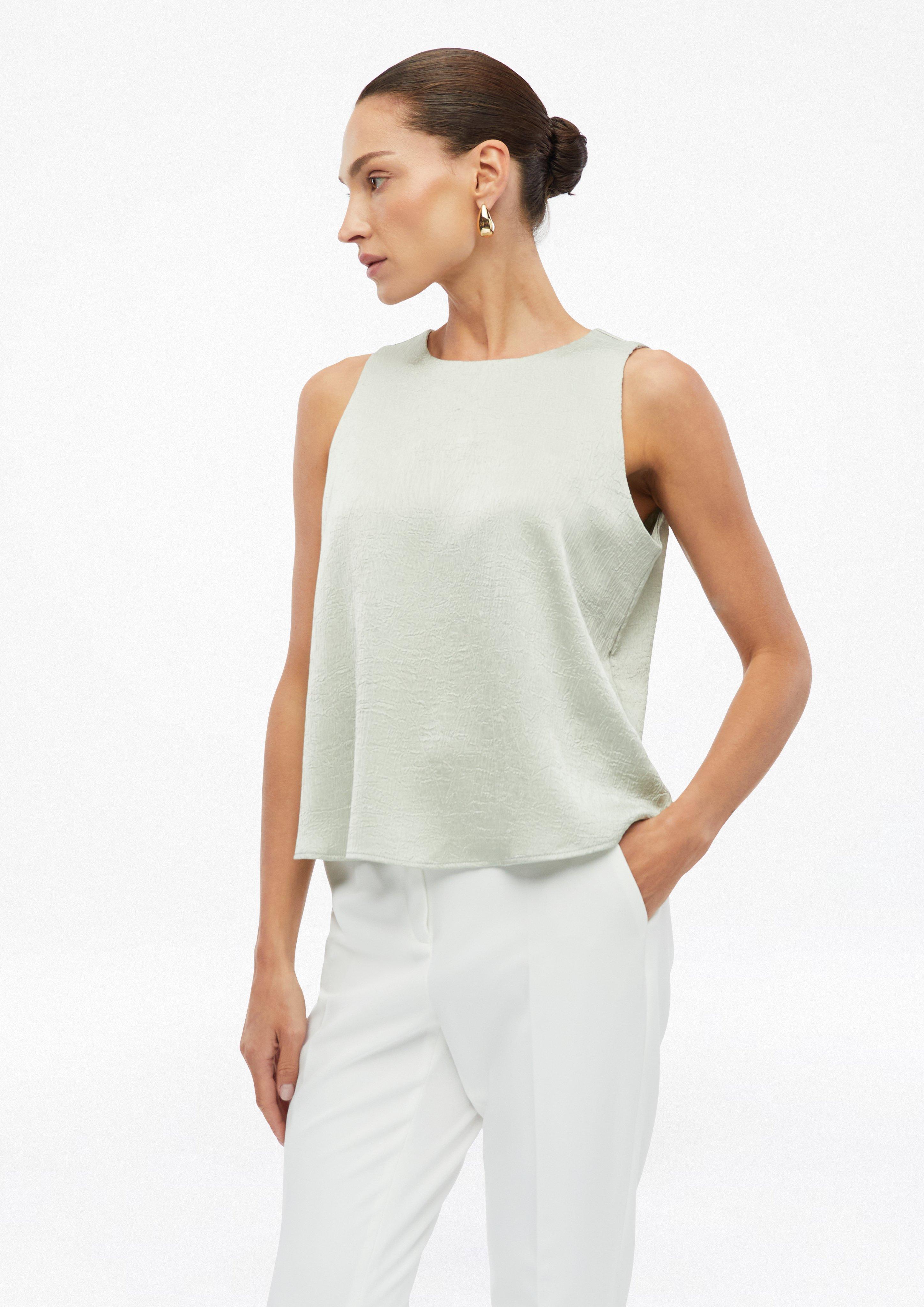 Femmes Chemisier en turquoise de s.Oliver BLACK LABEL