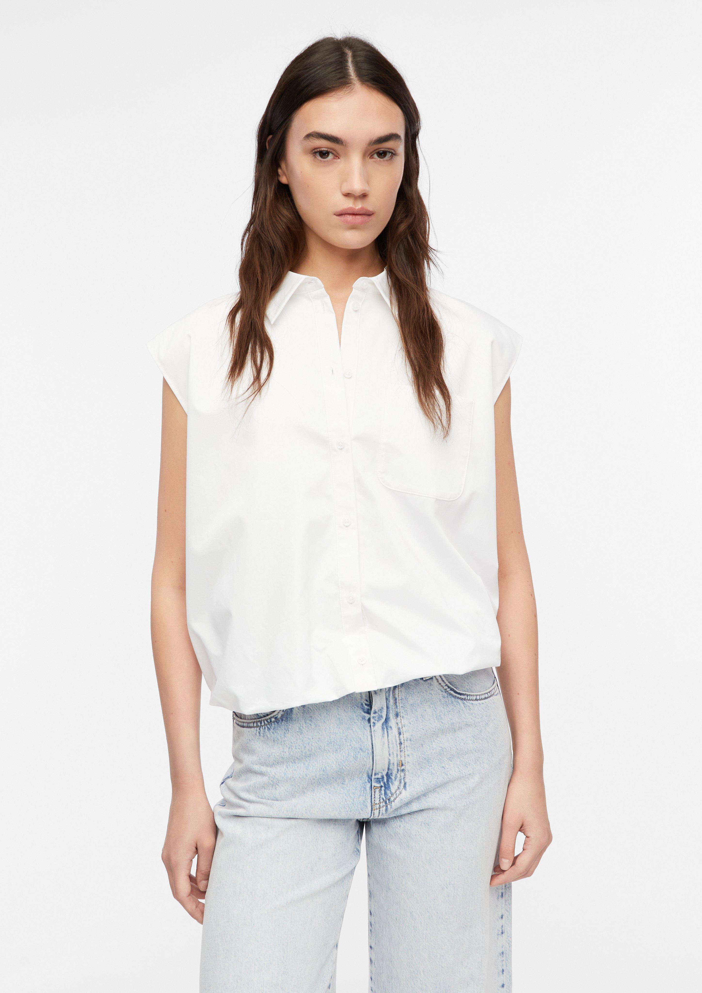 Blouse en blanc de COMMA
