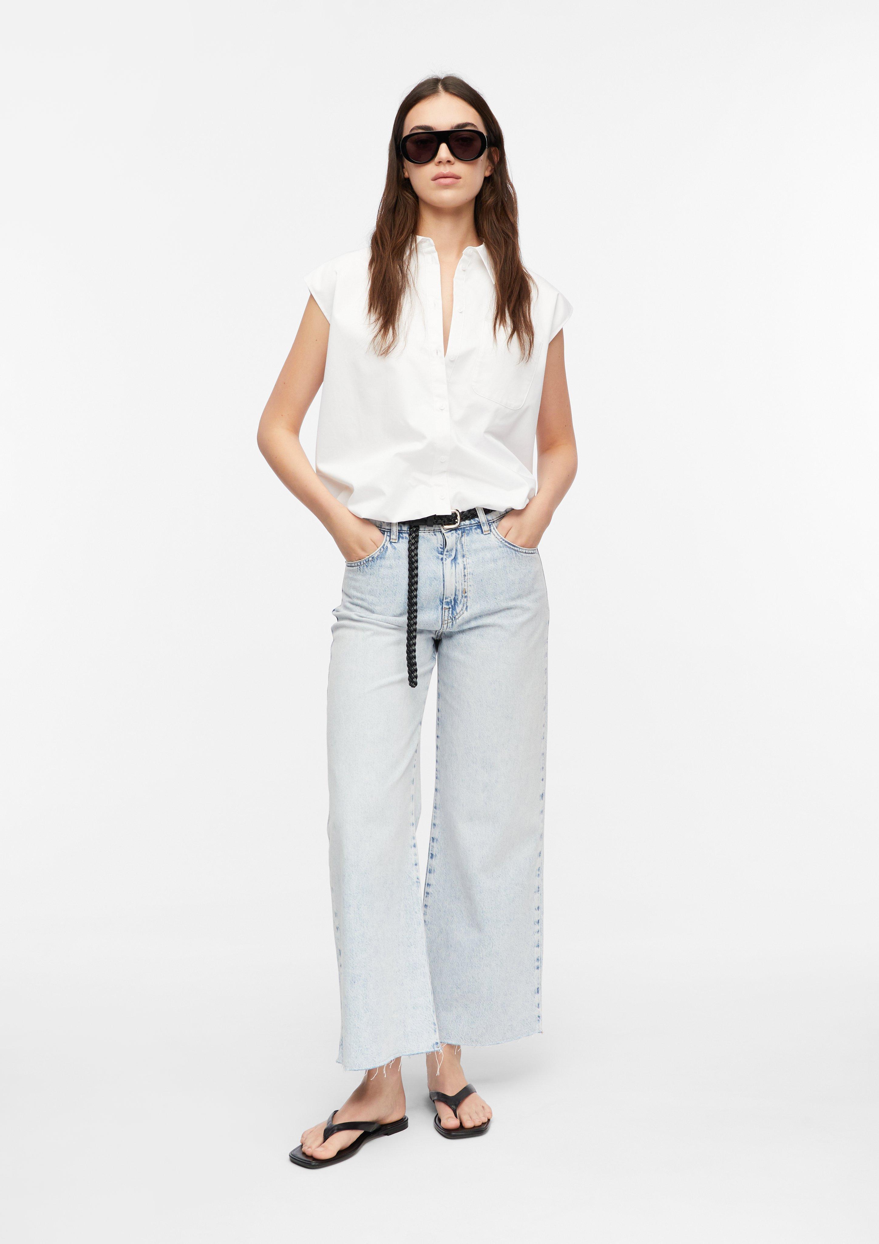 Blouse en blanc de COMMA