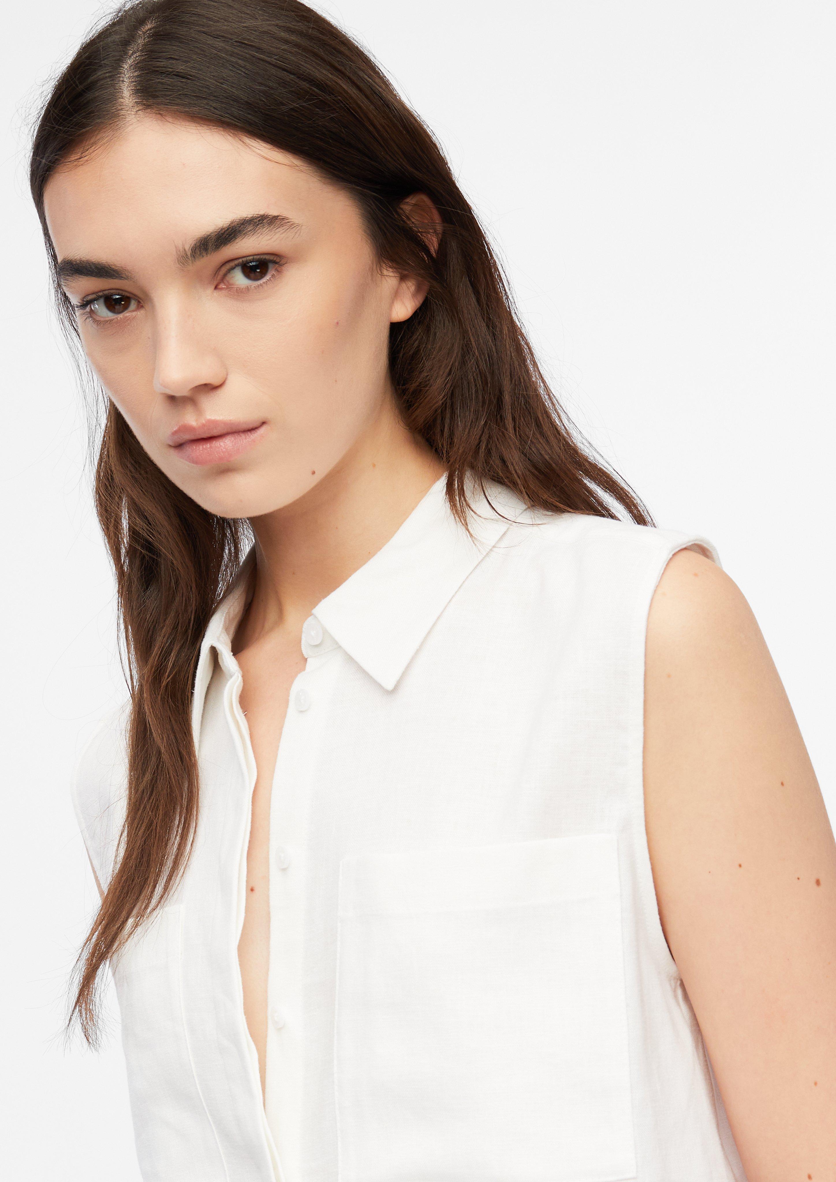 Blouse en blanc de COMMA