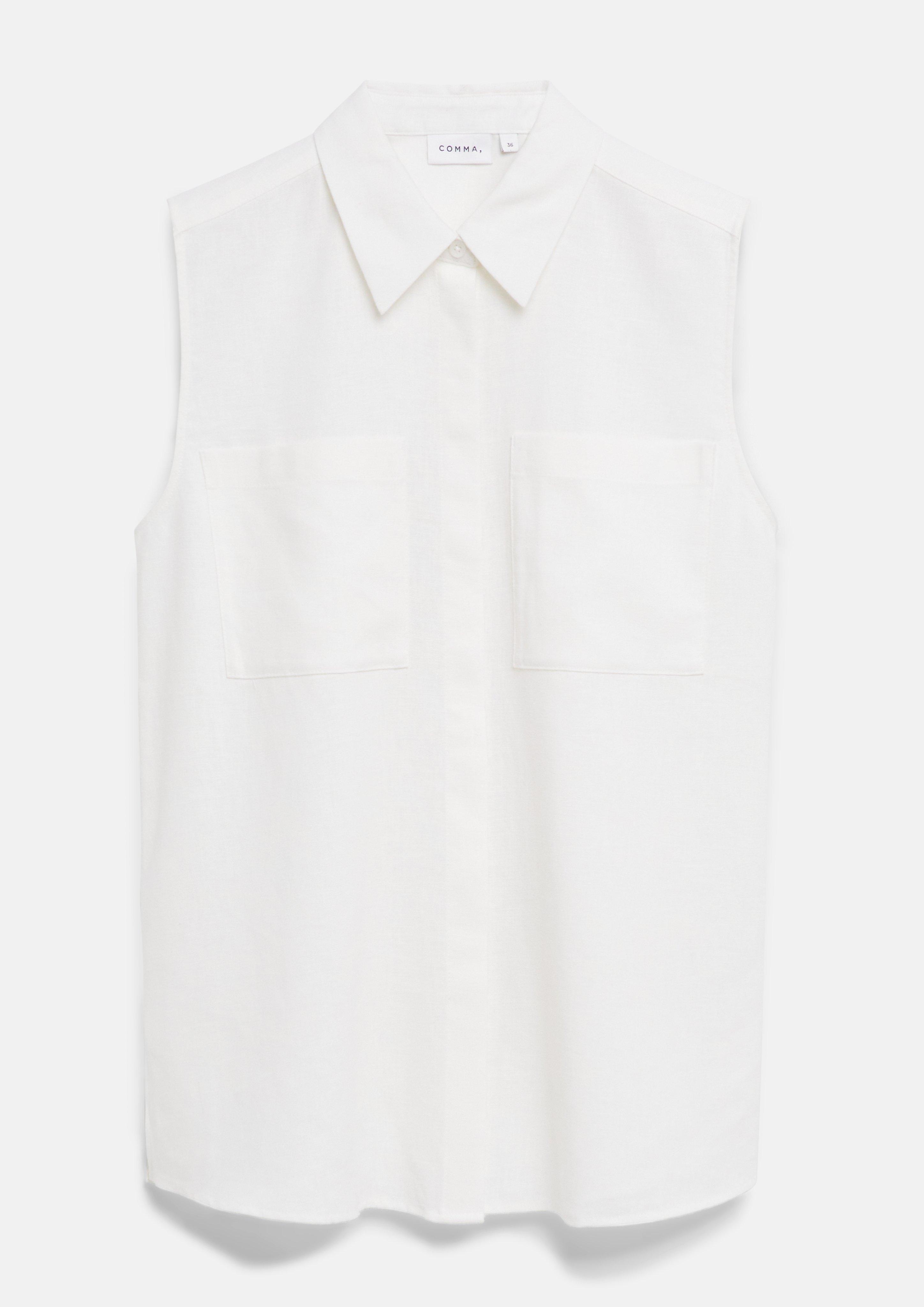 Blouse en blanc de COMMA