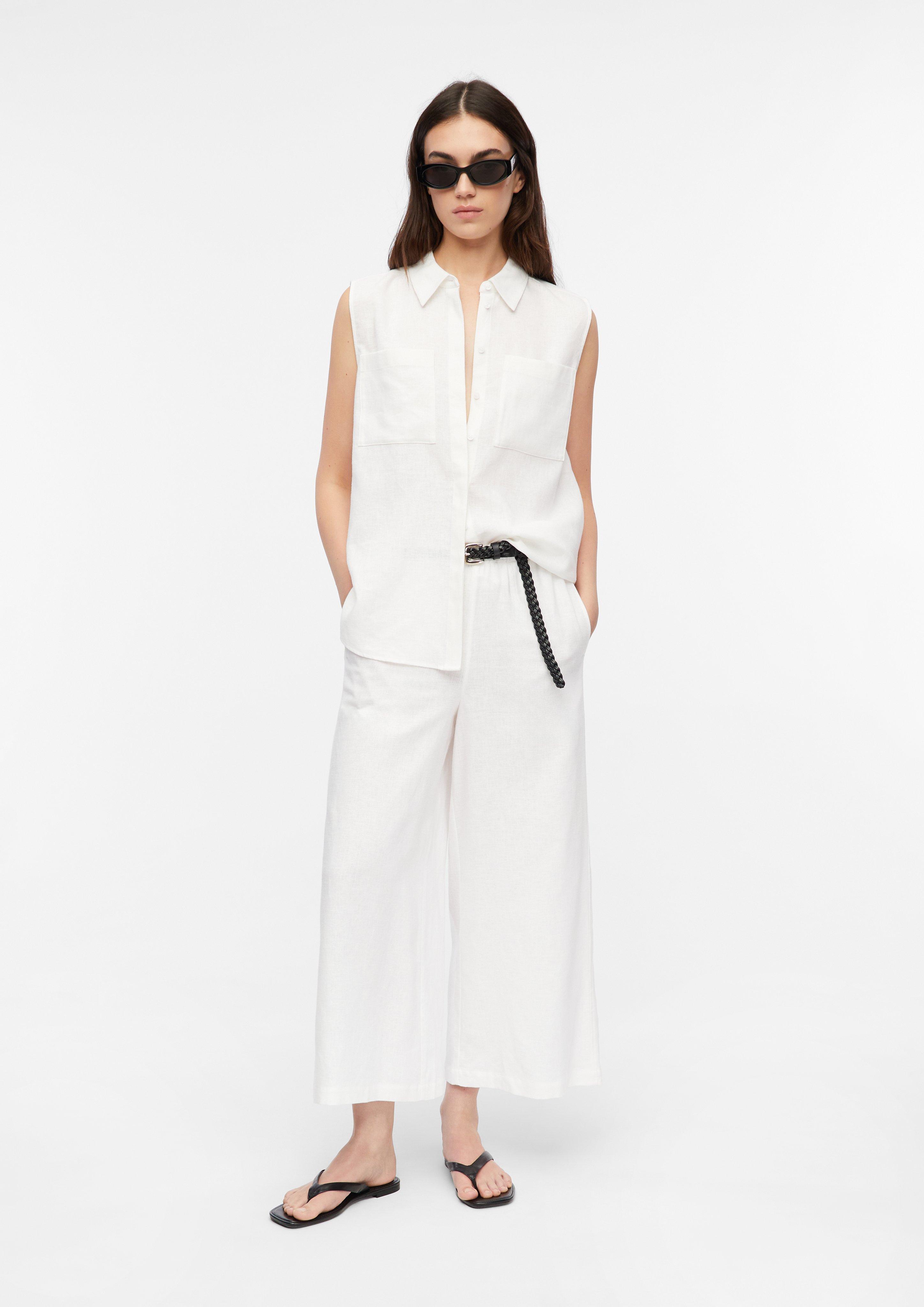 Blouse en blanc de COMMA