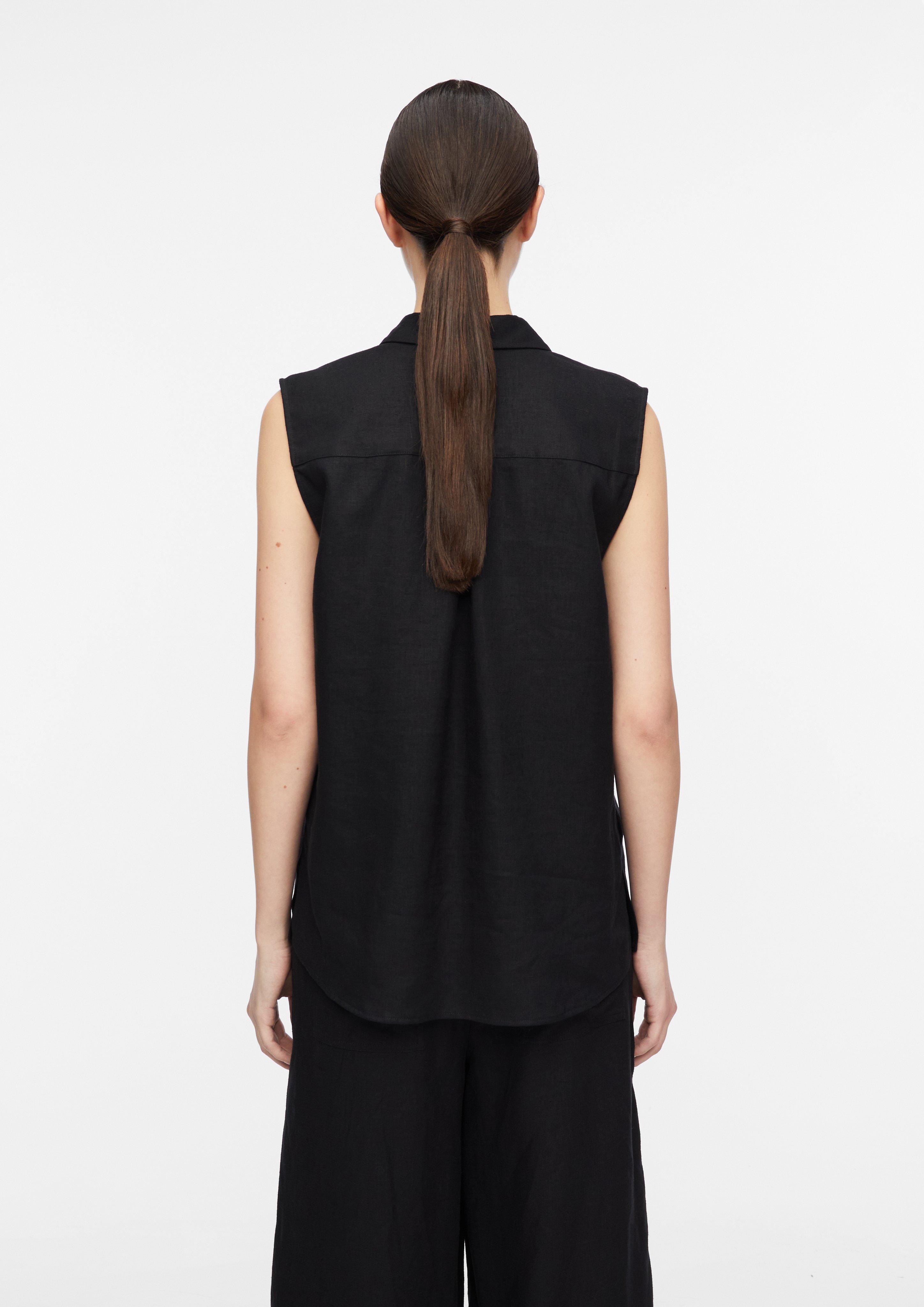 Blouse en noir de COMMA
