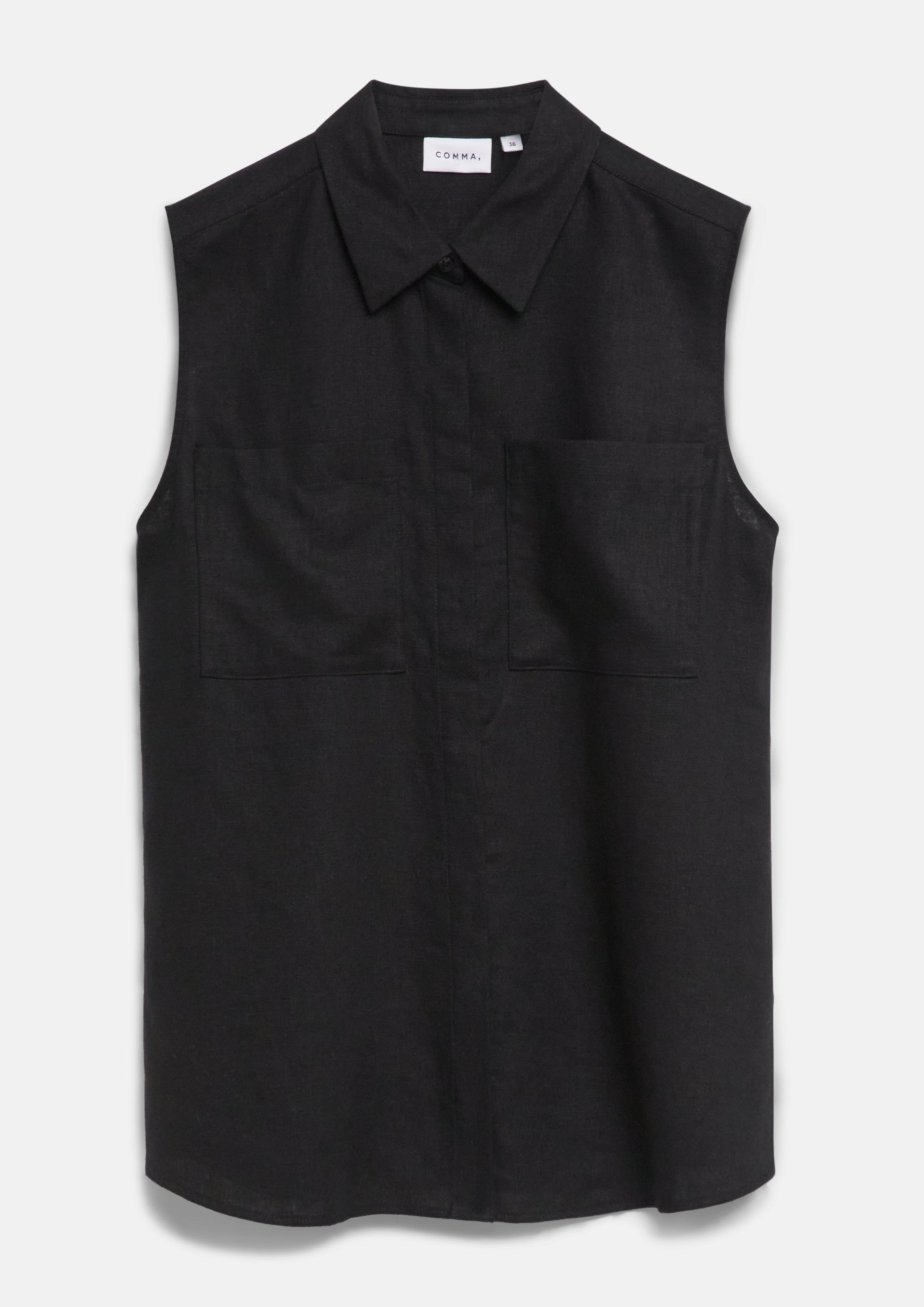 Blouse en noir de COMMA