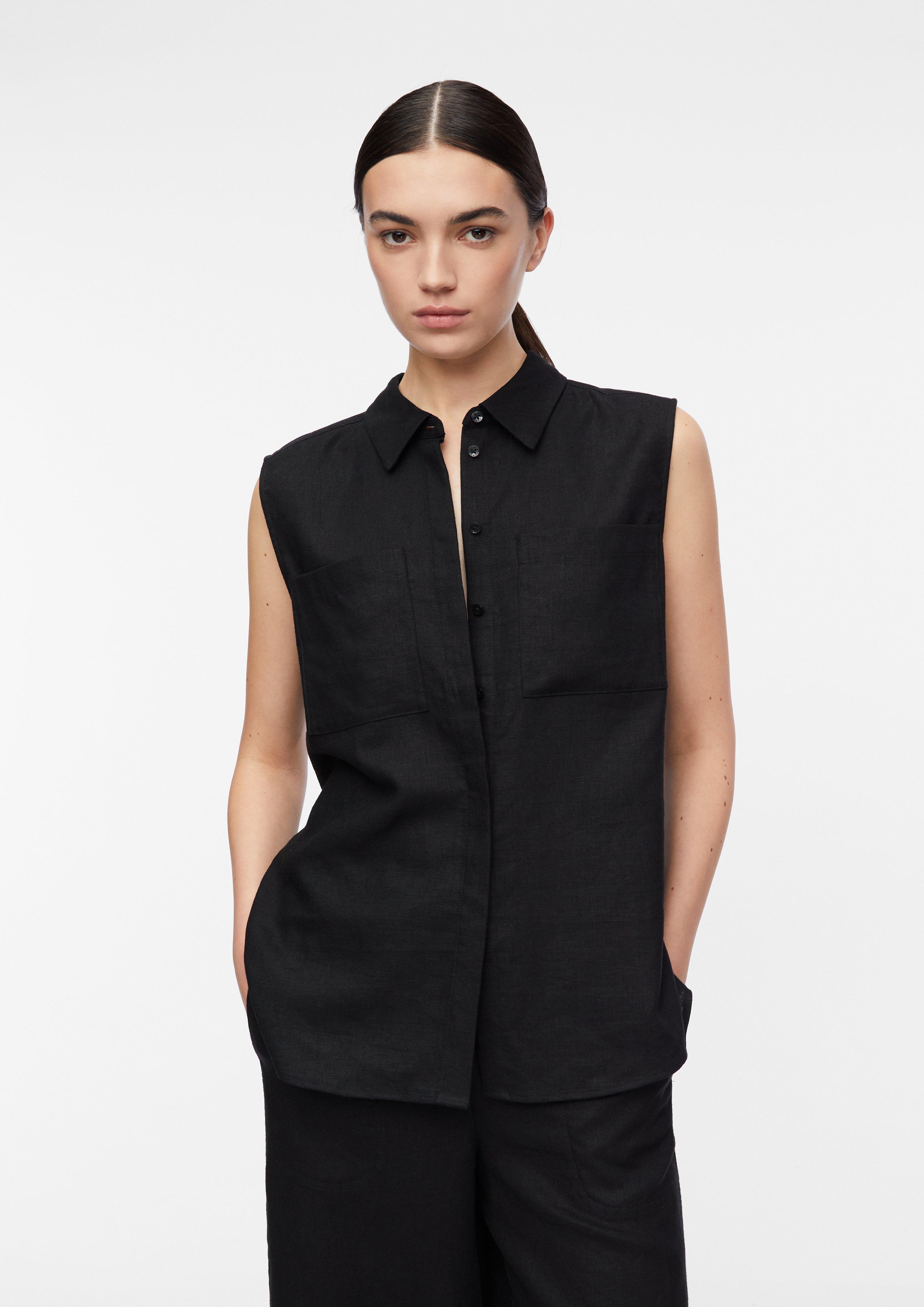 Blouse en noir de COMMA