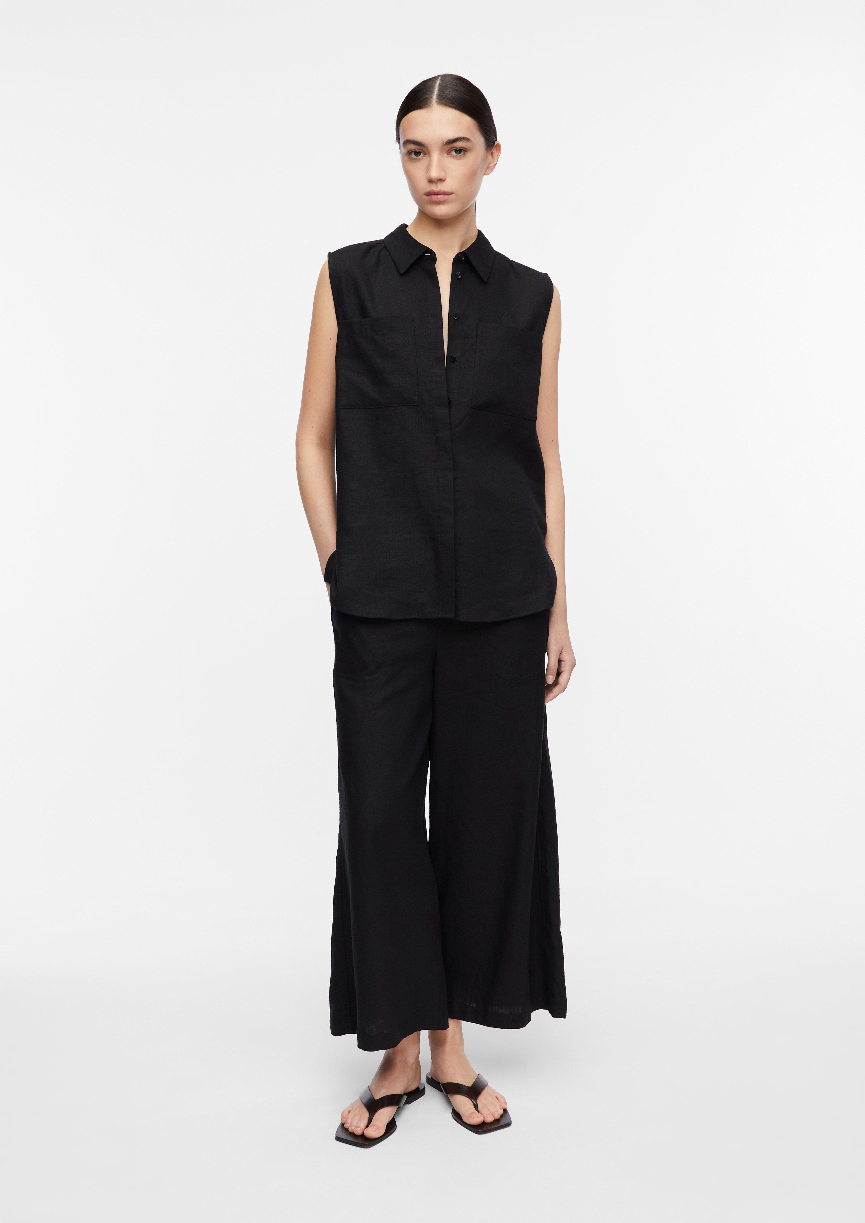 Blouse en noir de COMMA