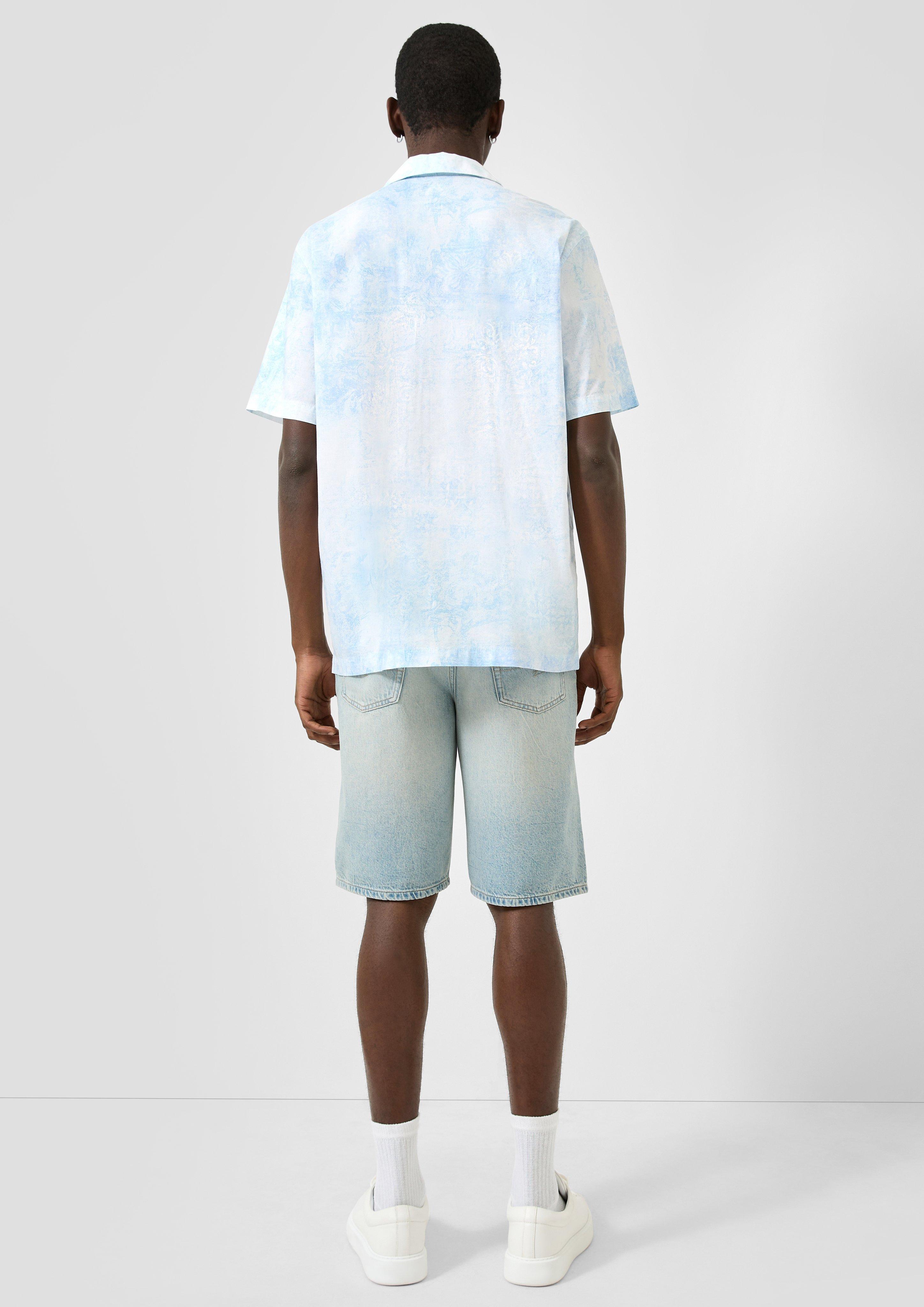 Herren Hemd in blau von QS
