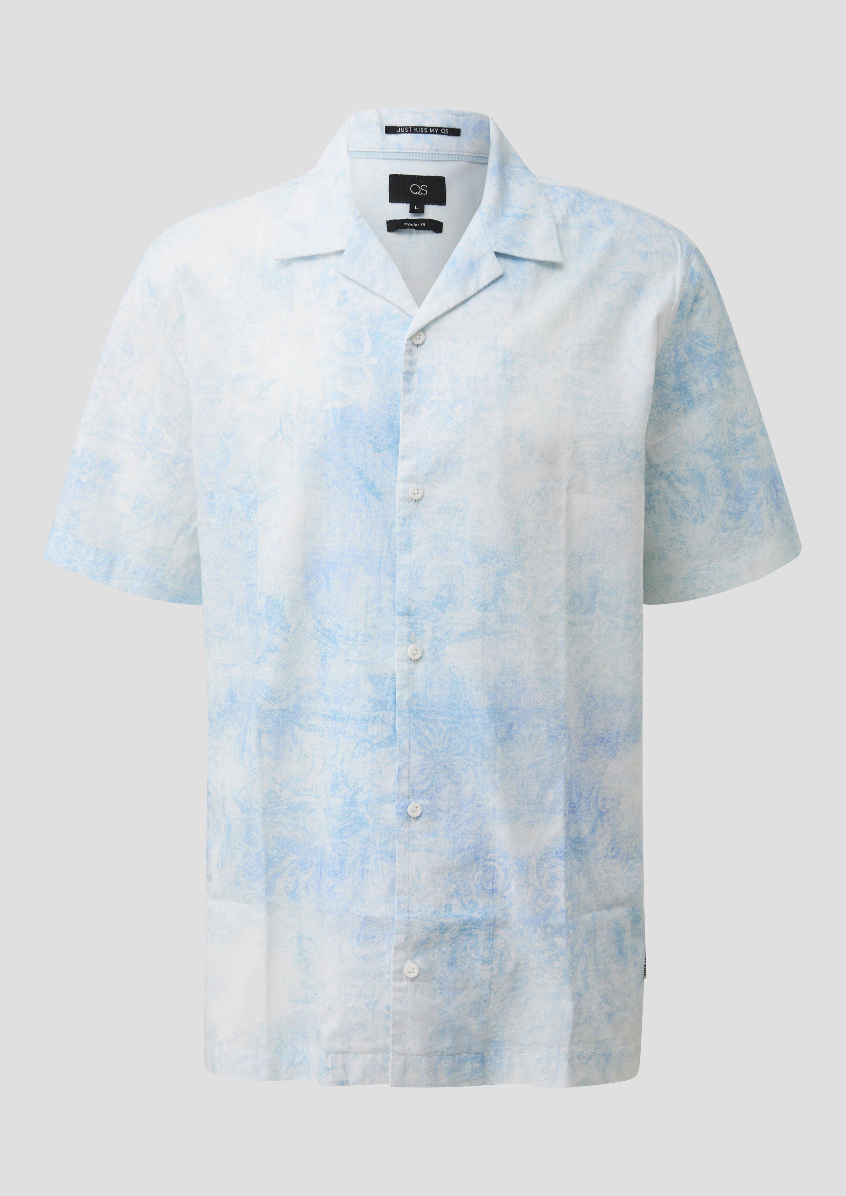 Herren Hemd in blau von QS