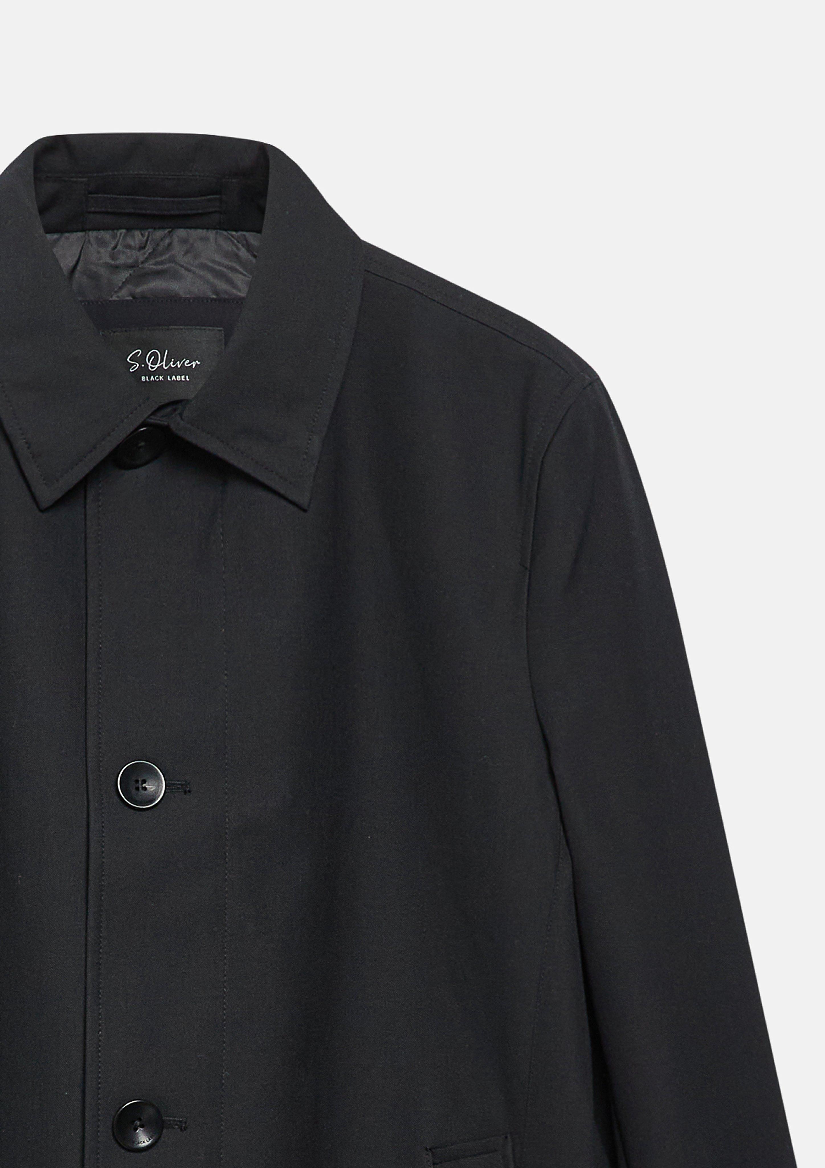 Herren Outdoor-Mantel in schwarz von s.Oliver BLACK LABEL