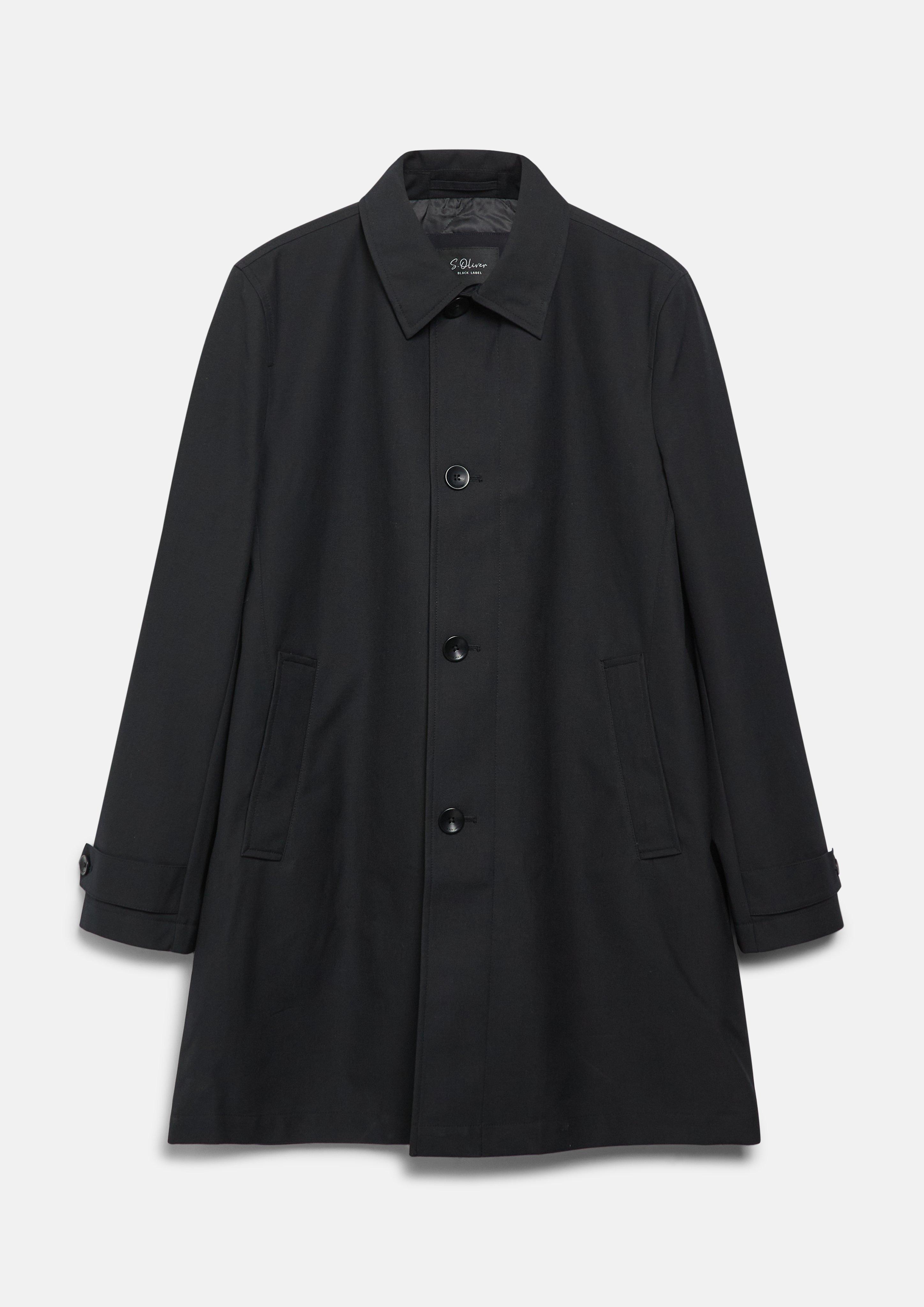 Herren Outdoor-Mantel in schwarz von s.Oliver BLACK LABEL