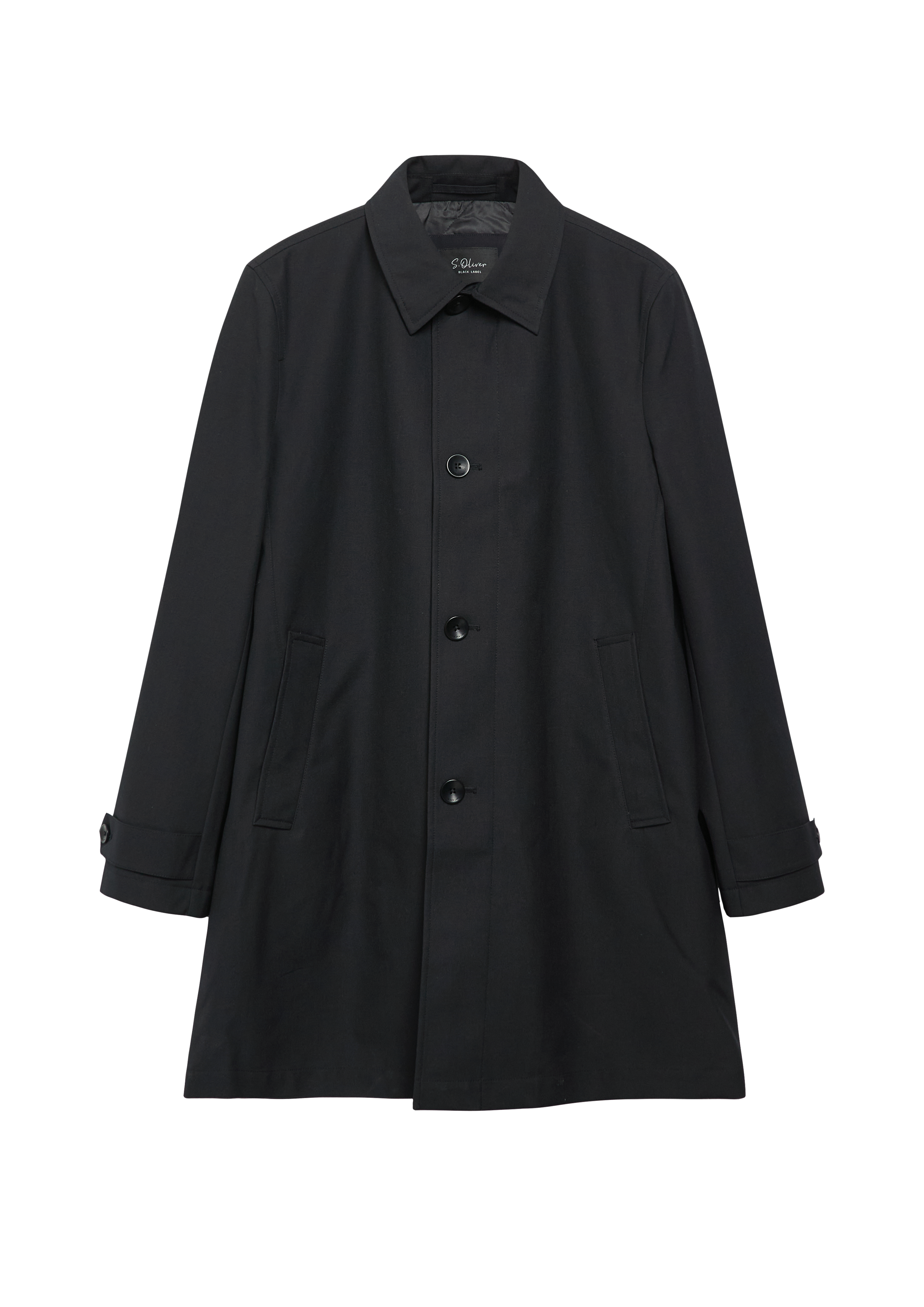 Wasserabweisender Trenchcoat mit Steppfutter