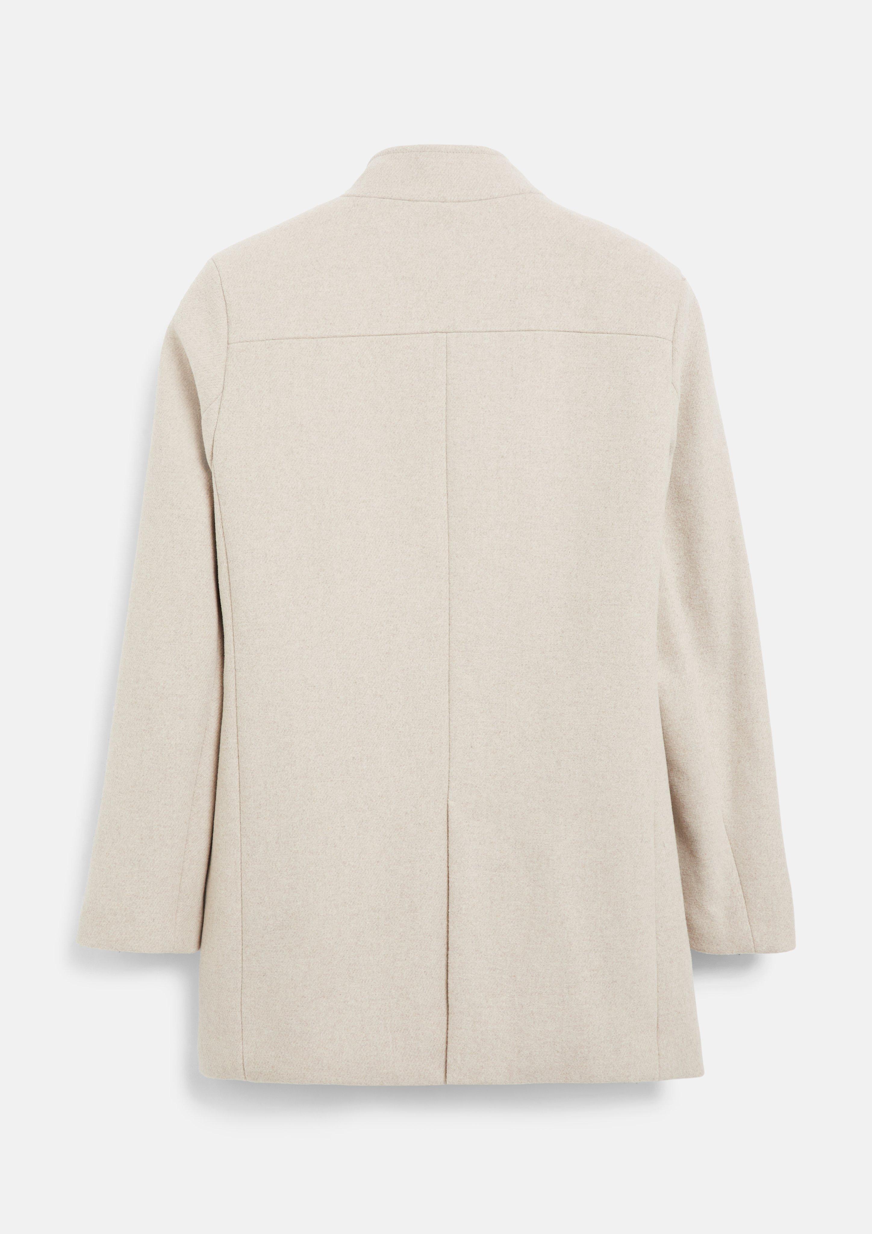 Heren Buitenjas in beige van s.Oliver BLACK LABEL