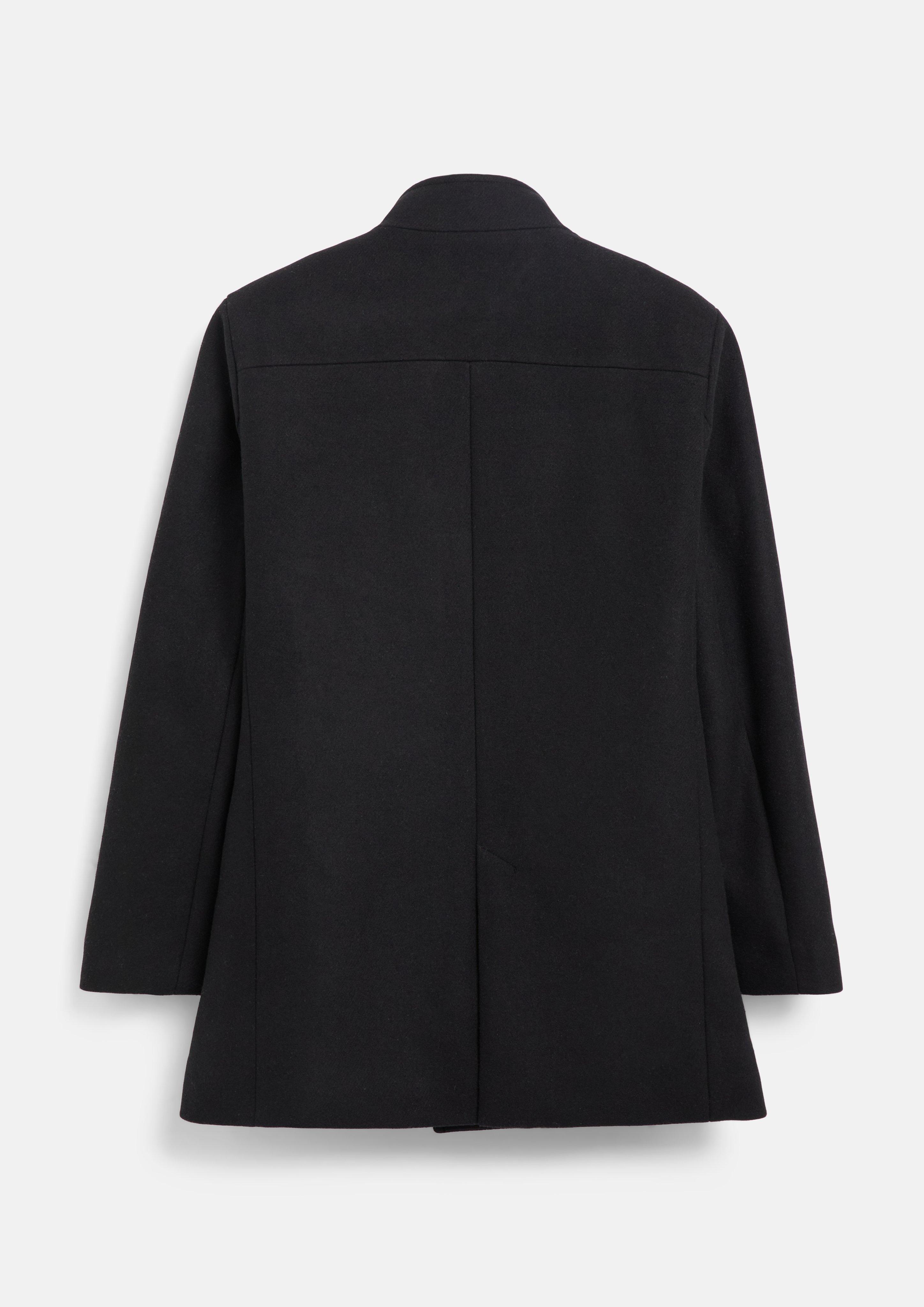 Heren Buitenjas in zwart van s.Oliver BLACK LABEL