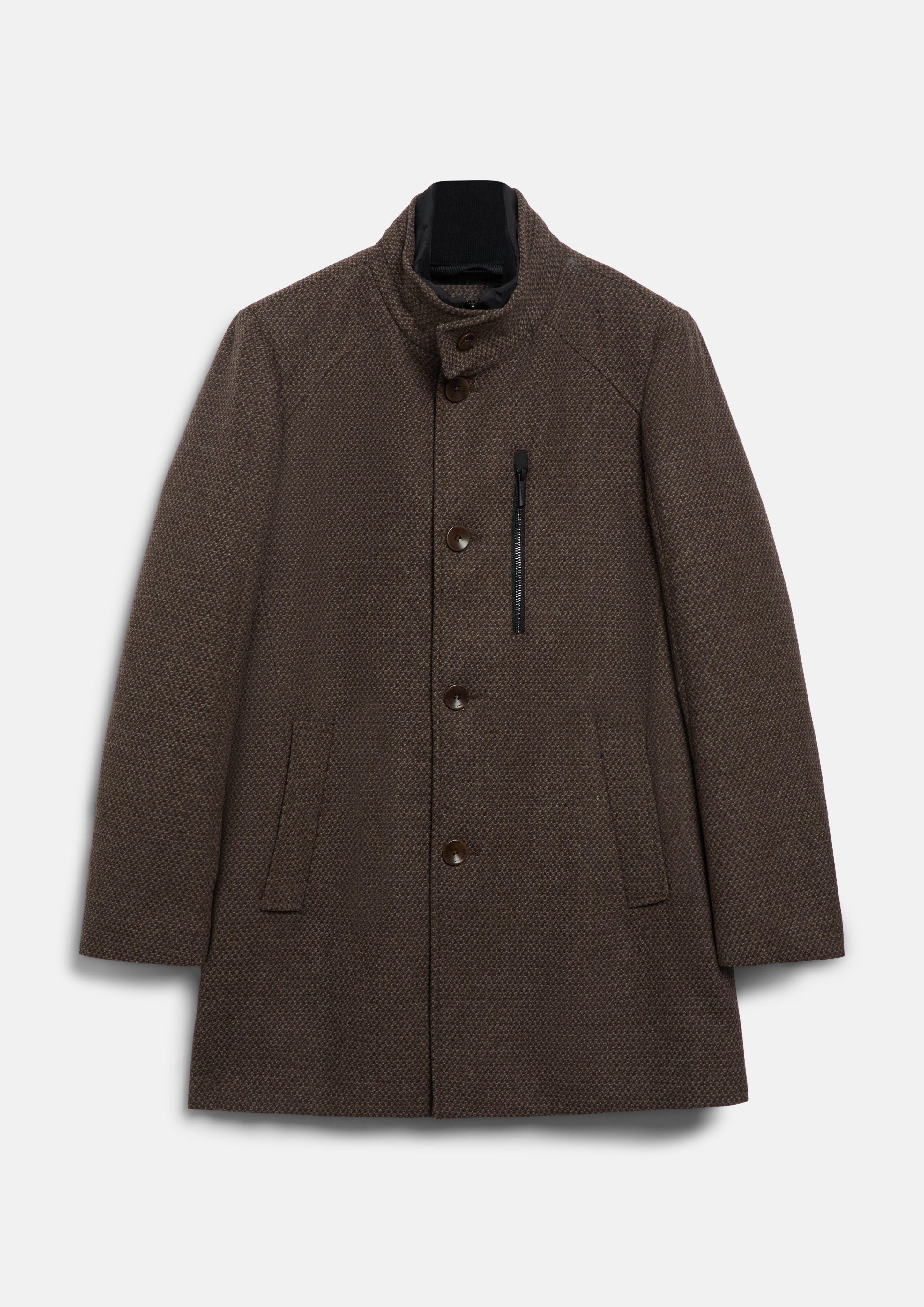 Outdoor coat in brown by s.Oliver BLACK LABEL