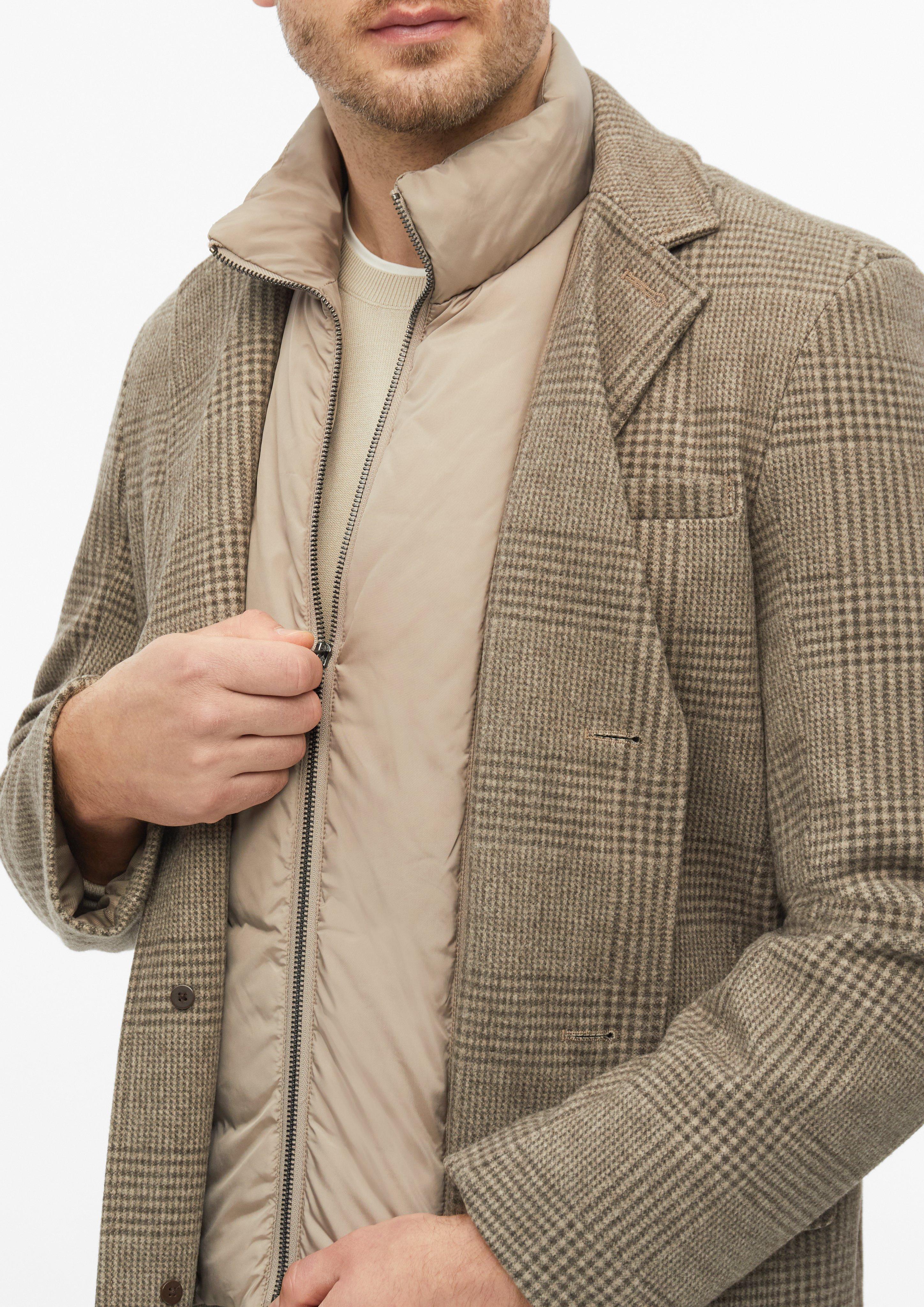 Hommes Manteau d'extérieur en brun de s.Oliver BLACK LABEL