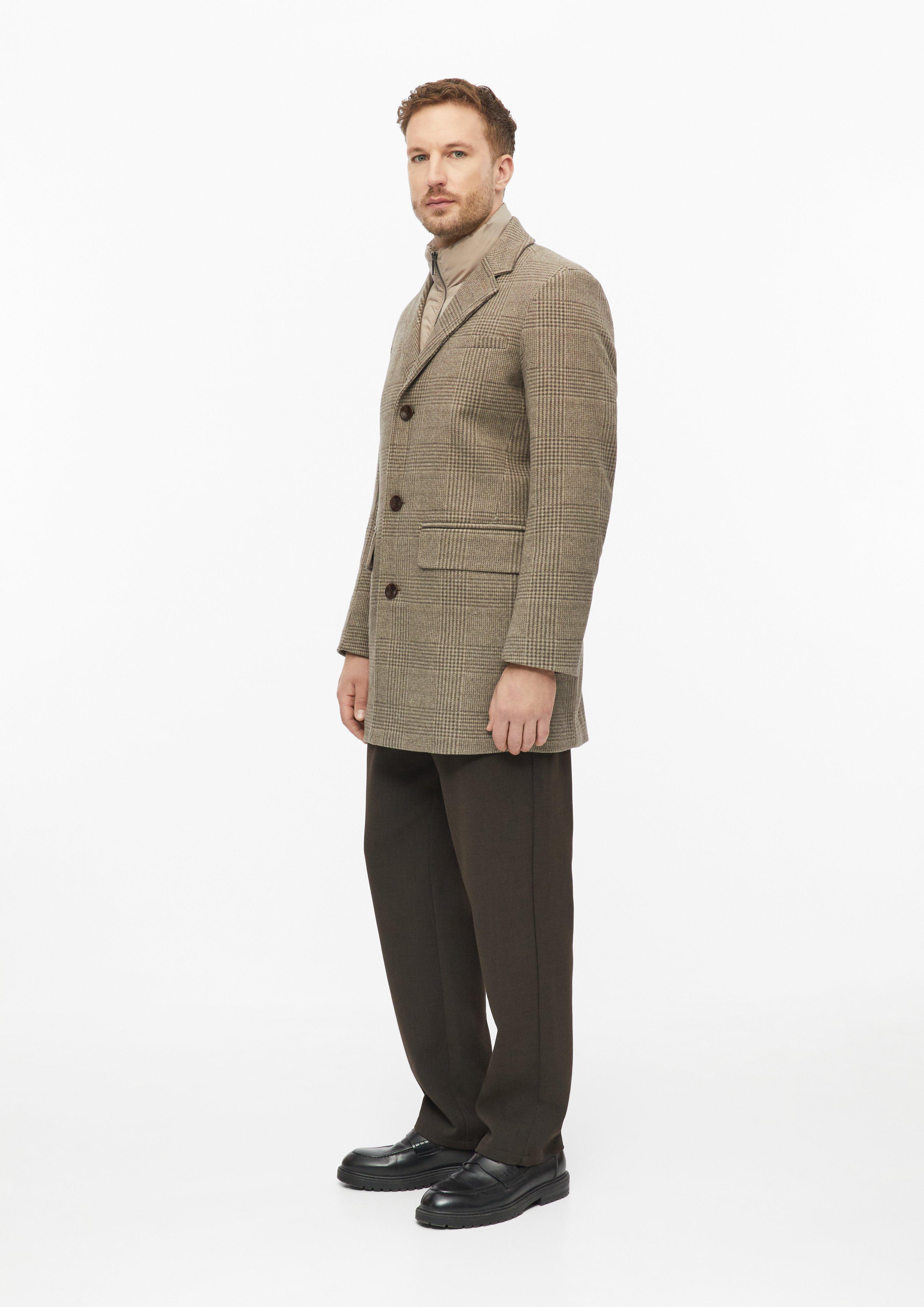 Hommes Manteau d'extérieur en brun de s.Oliver BLACK LABEL