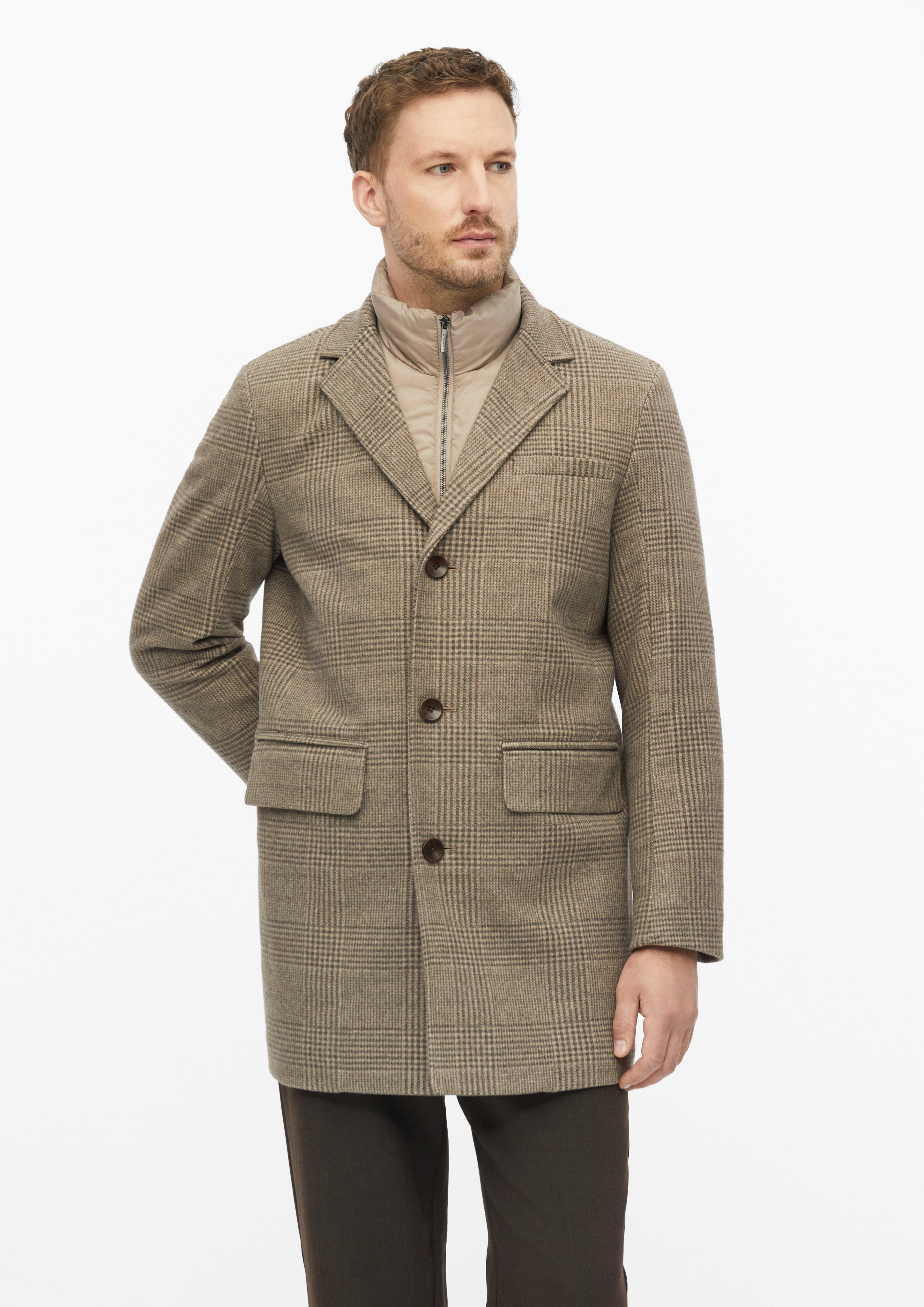 Hommes Manteau d'extérieur en brun de s.Oliver BLACK LABEL