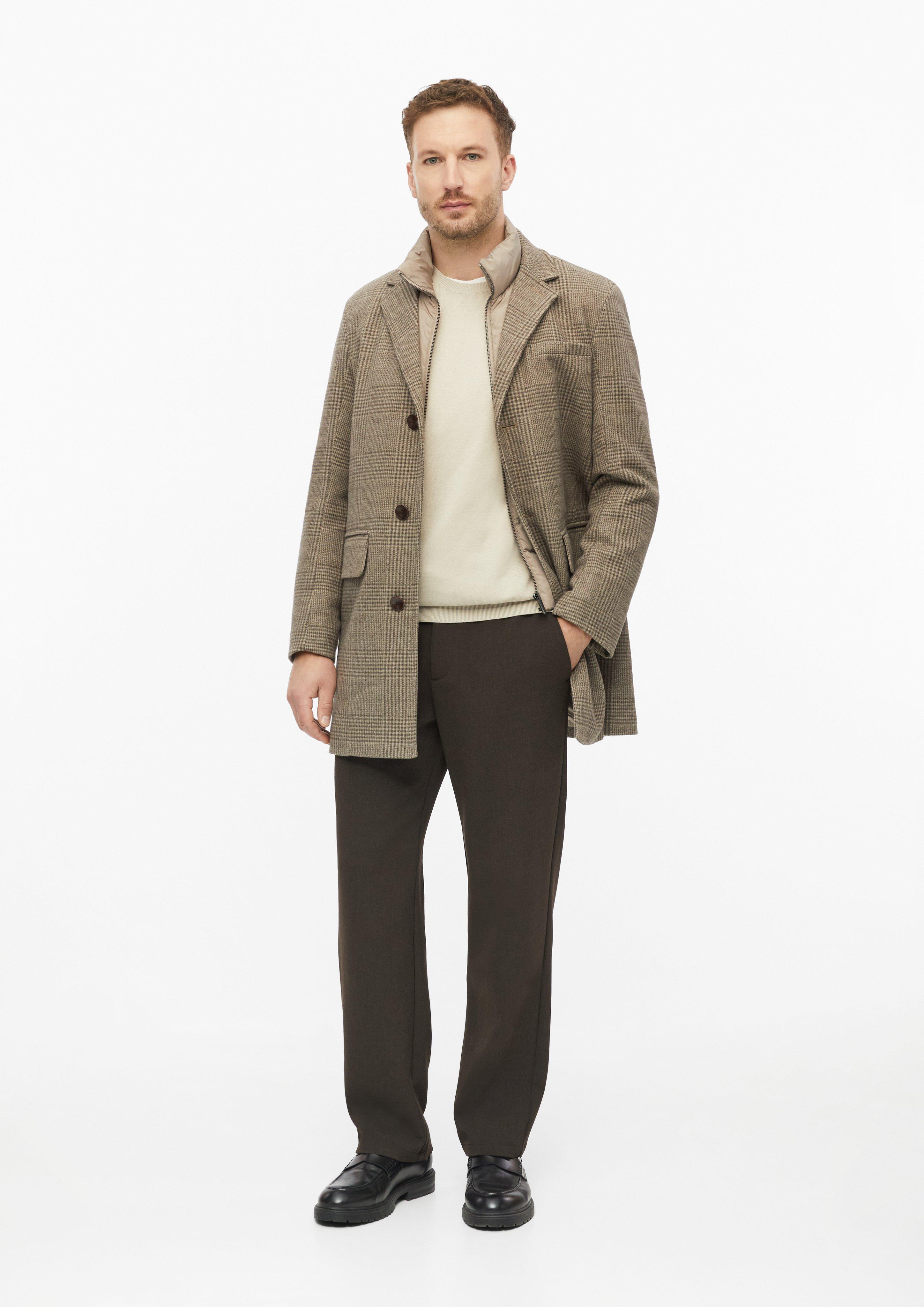 Hommes Manteau d'extérieur en brun de s.Oliver BLACK LABEL