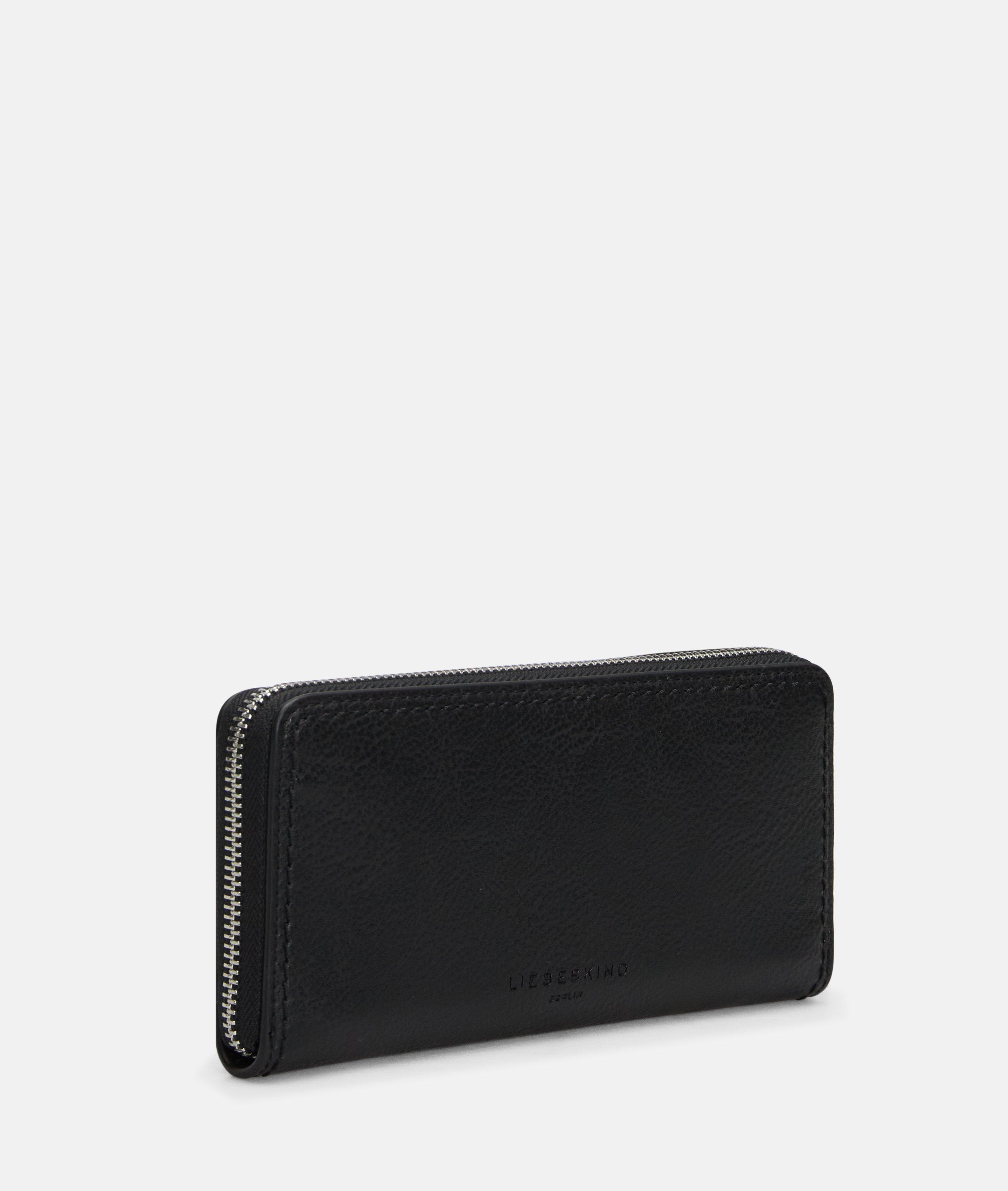 Gigi Geldbörse L in schwarz, braun & braun
