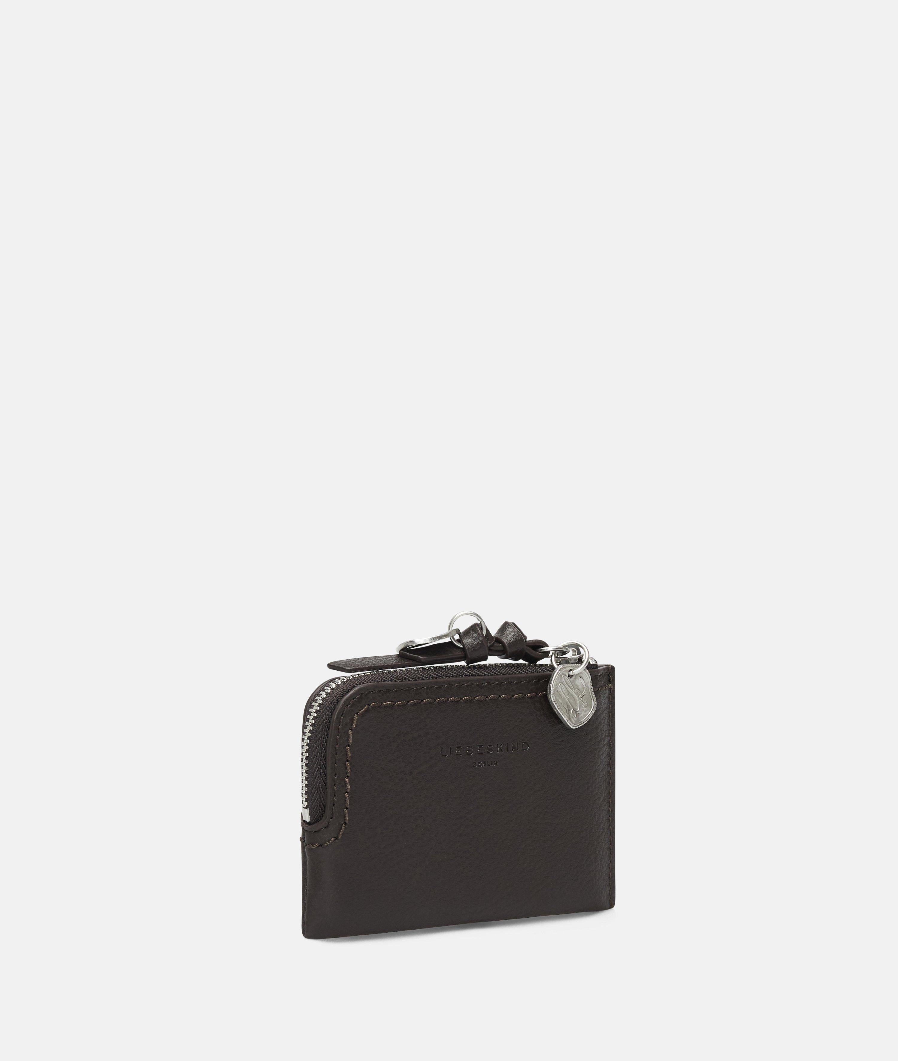 Wallet in brown, brown & black