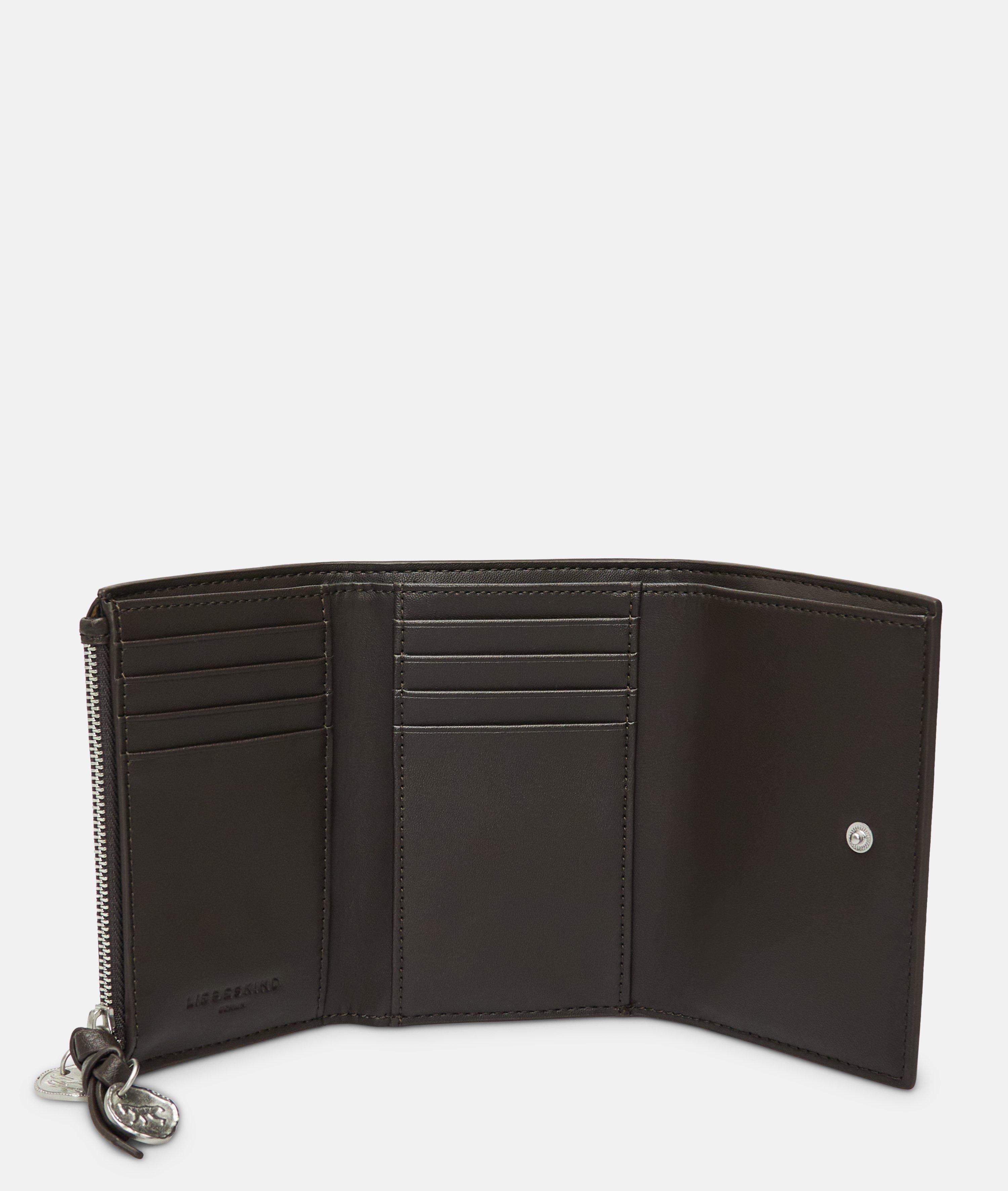 Wallet in brown & brown
