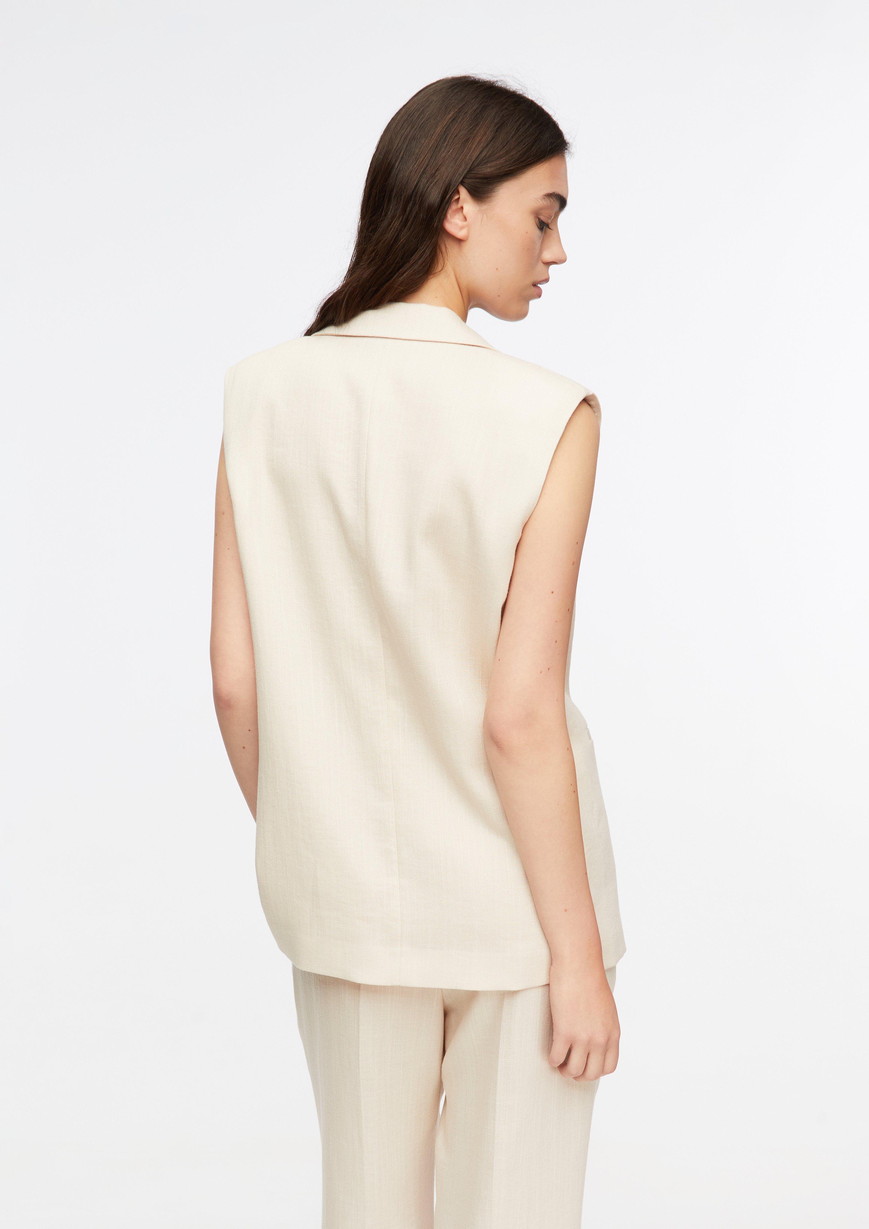 Indoor-Weste in beige von COMMA