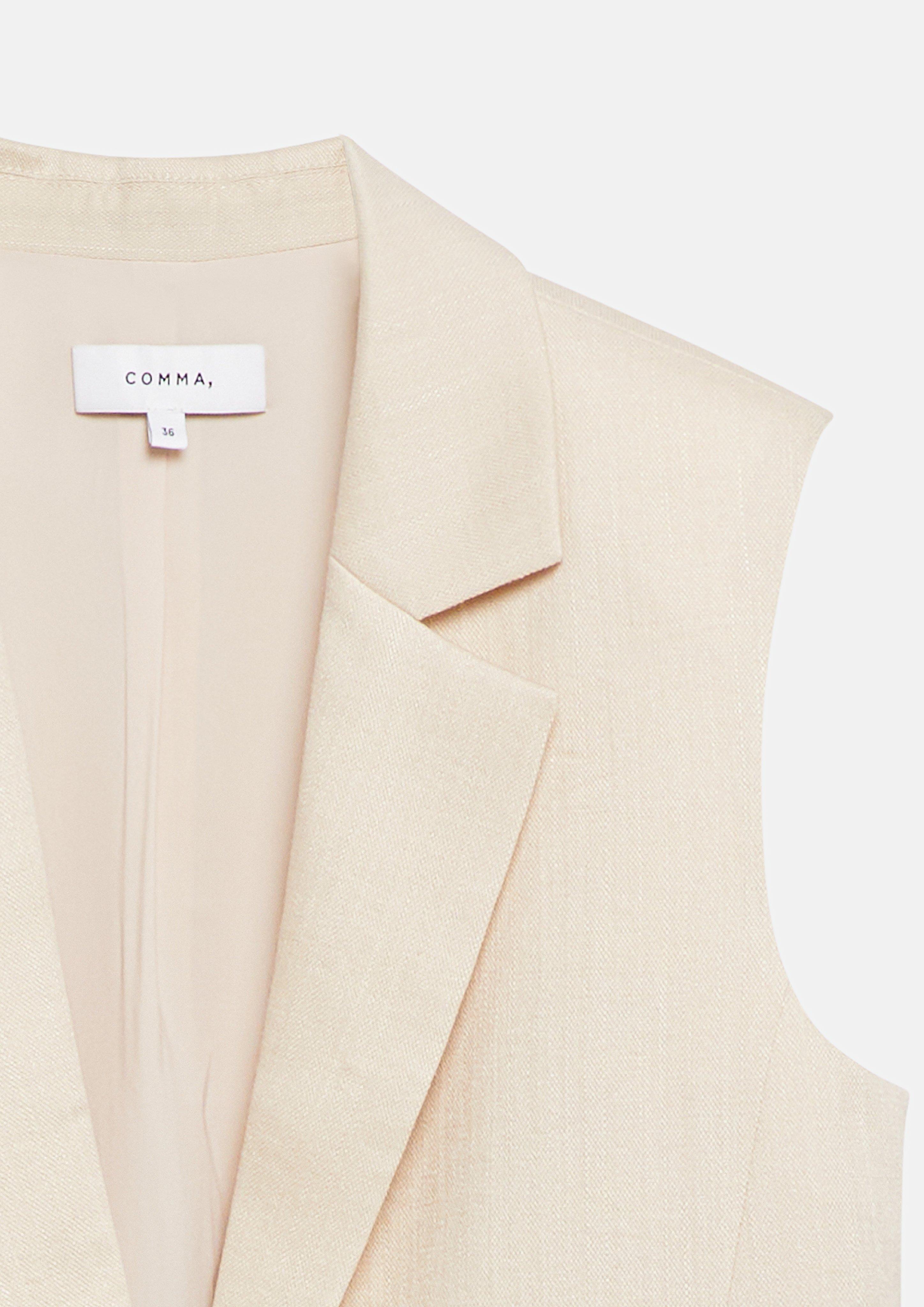 Indoor-Weste in beige von COMMA