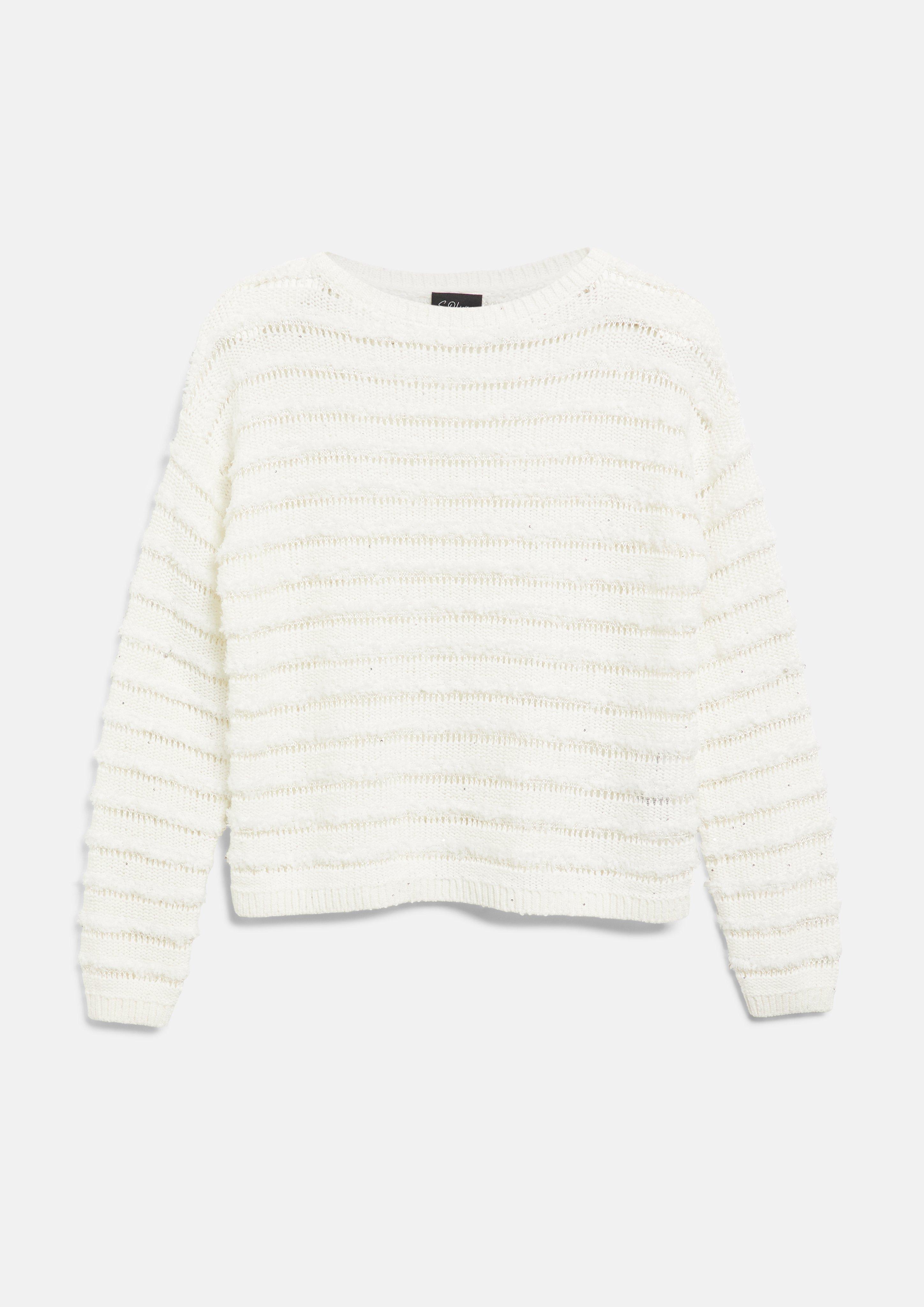 Damen Strickpullover in creme von s.Oliver BLACK LABEL