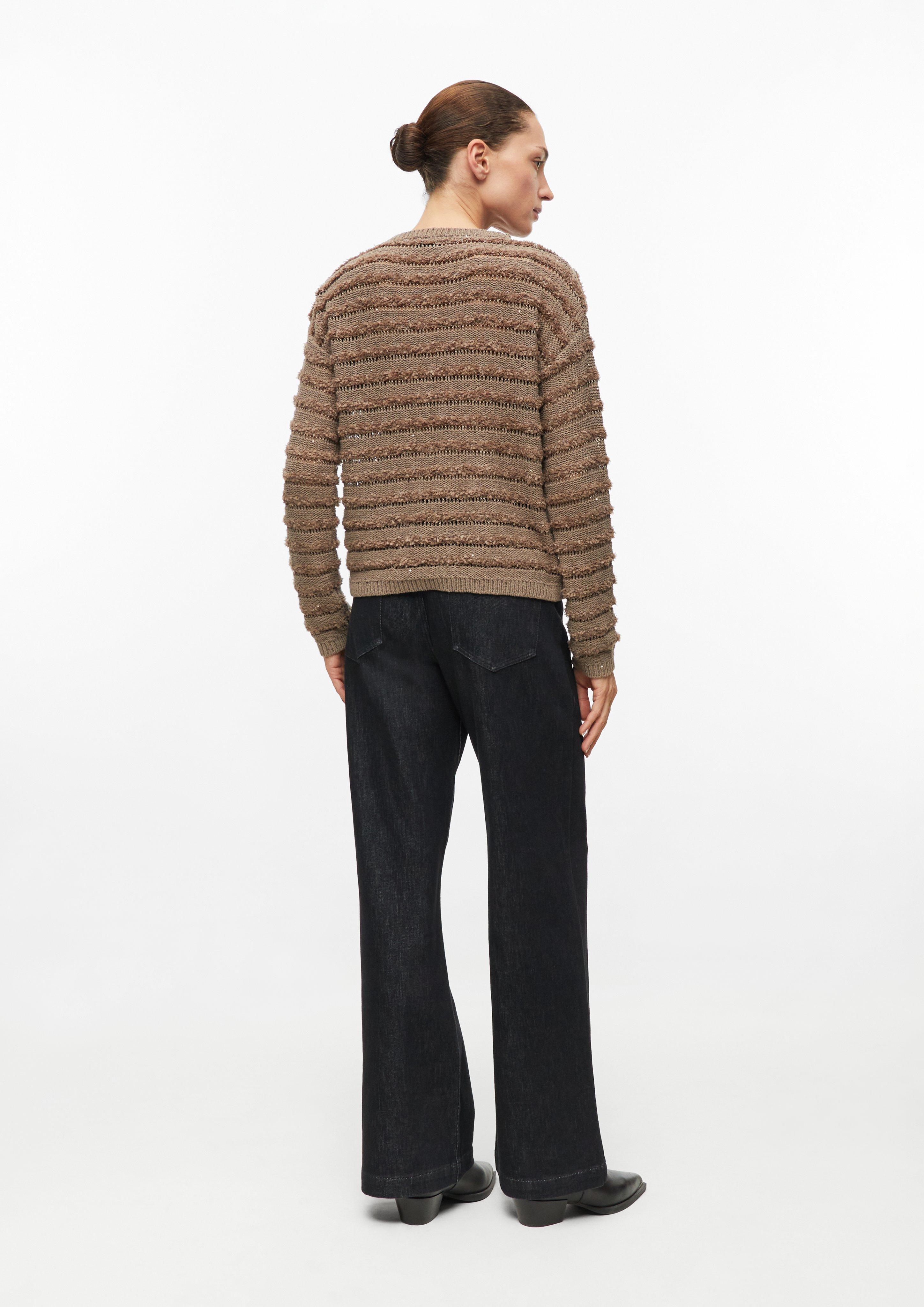 Women Knitted jumper in brown by s.Oliver BLACK LABEL