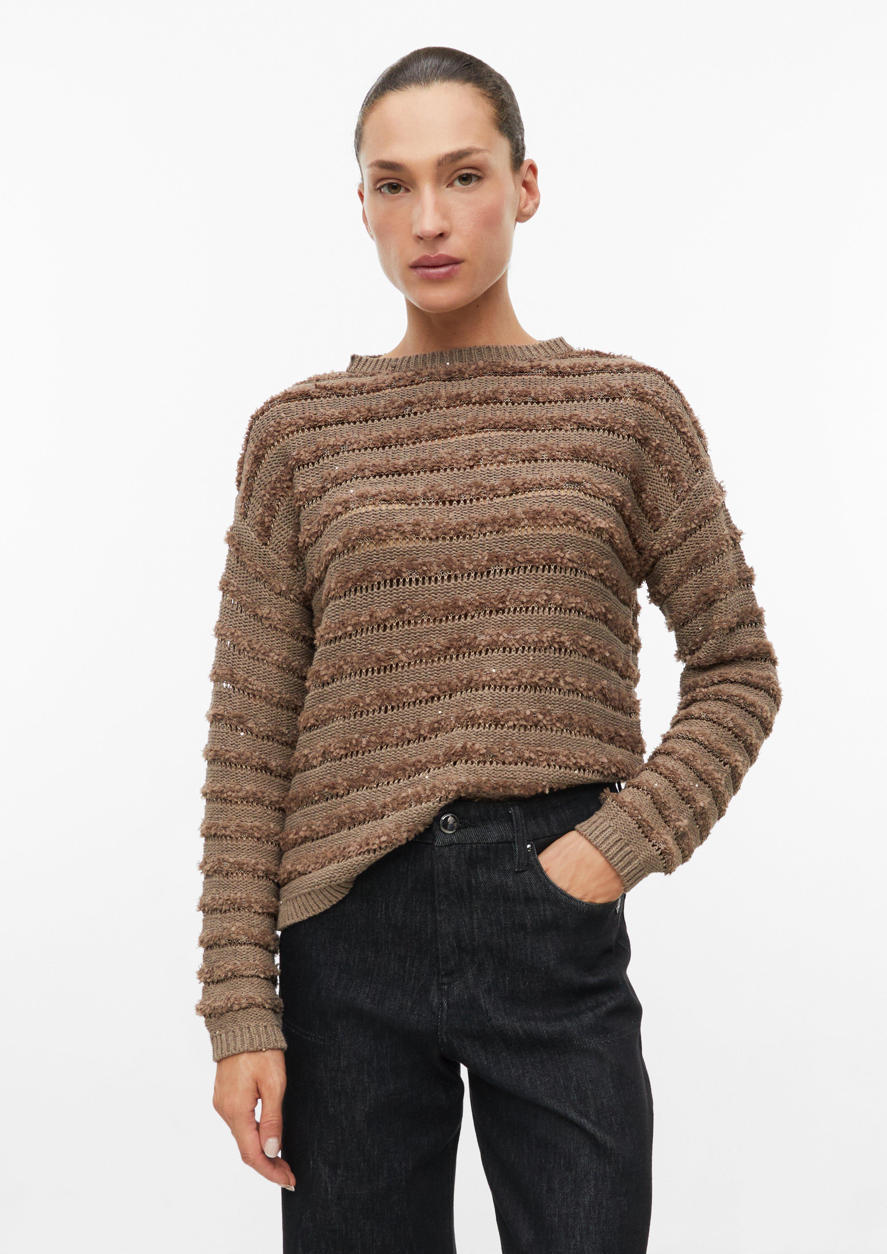 Women Knitted pullover in brown by s.Oliver BLACK LABEL