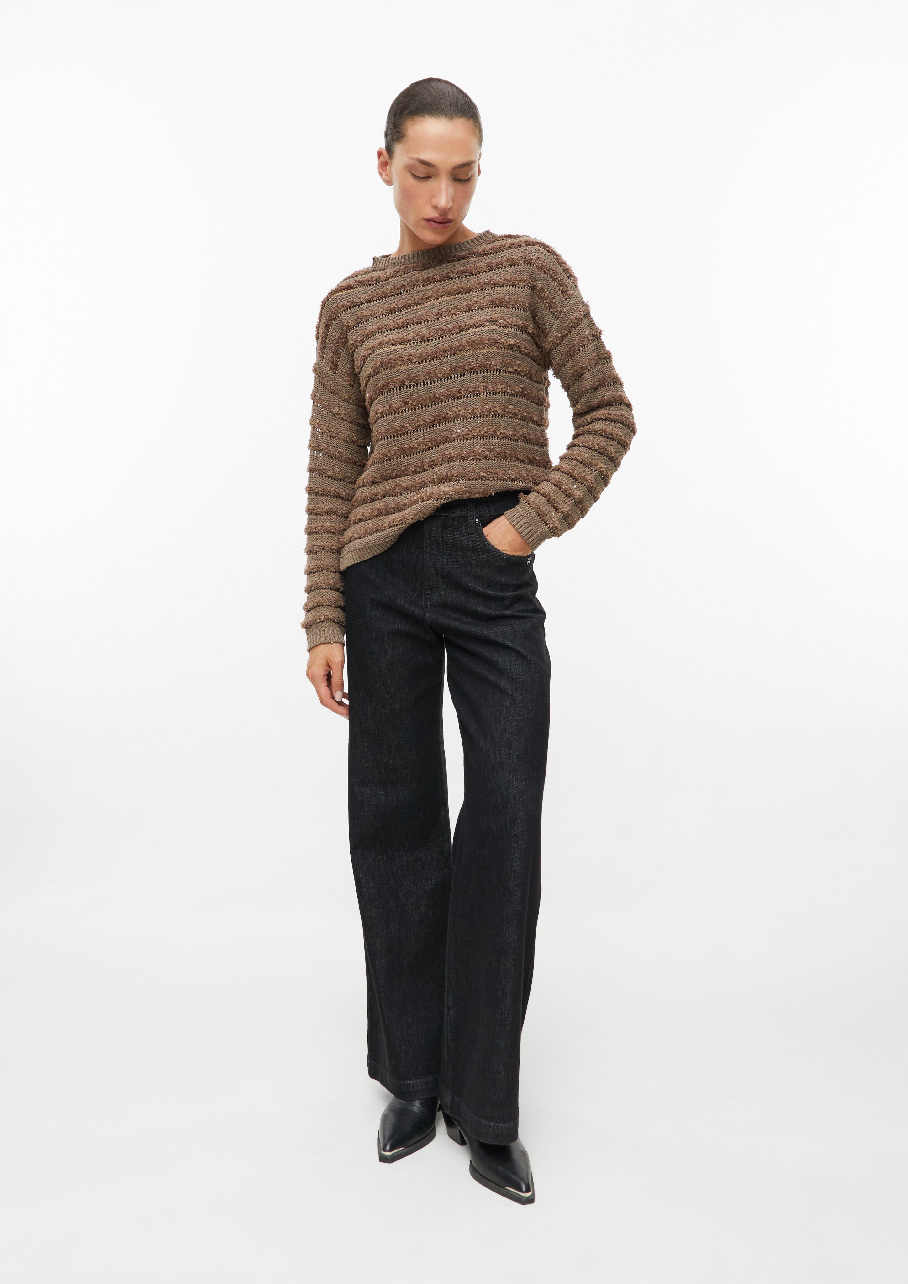 Women Knitted jumper in brown by s.Oliver BLACK LABEL
