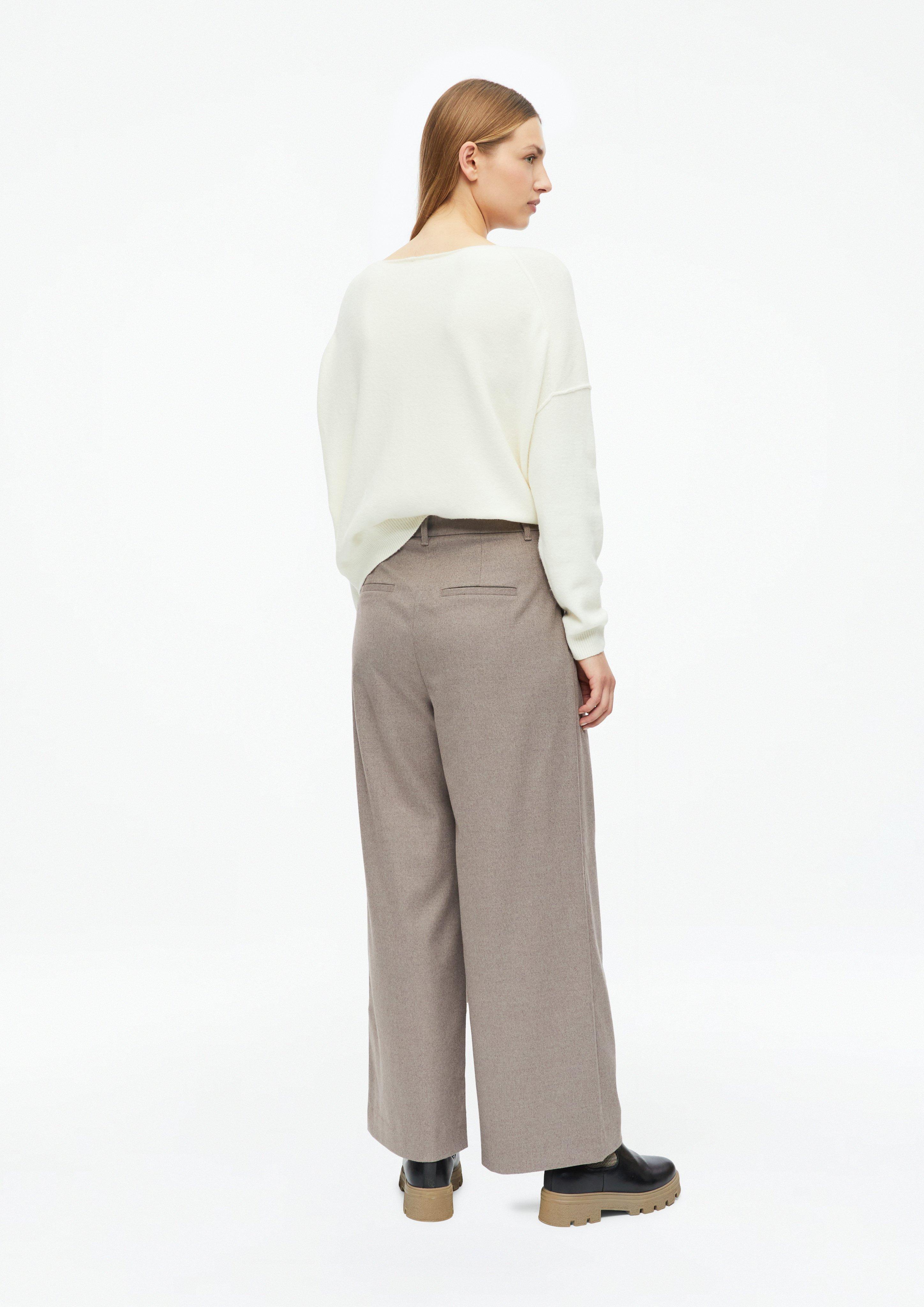 Women Trousers in brown by s.Oliver