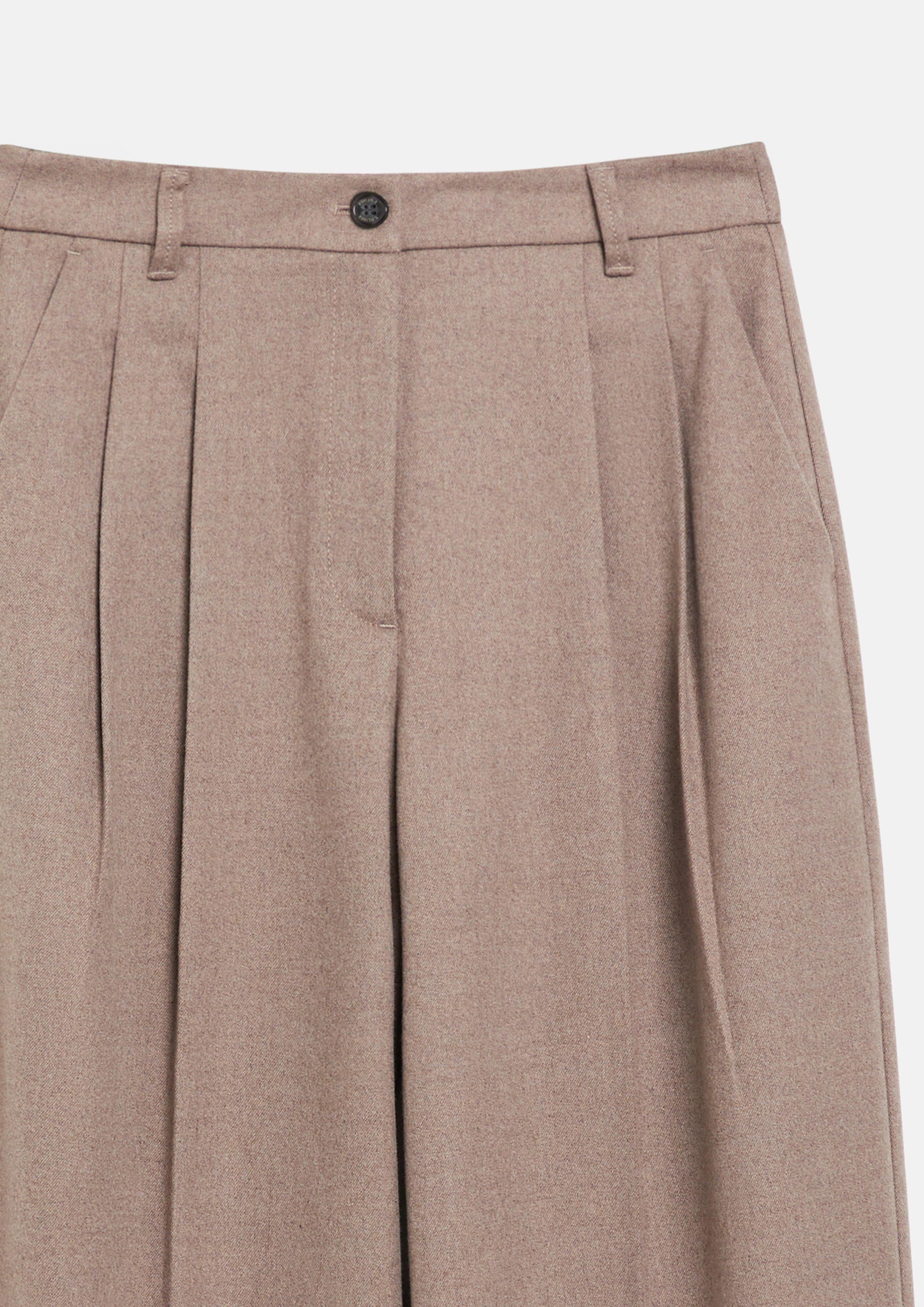 Women Trousers in brown by s.Oliver